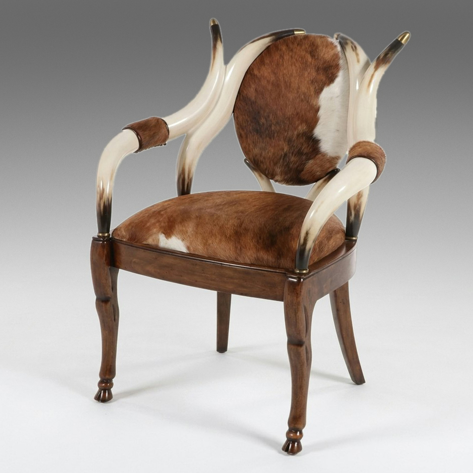 Theodore Alexander "The Longhorn" Armchair, 21st Century