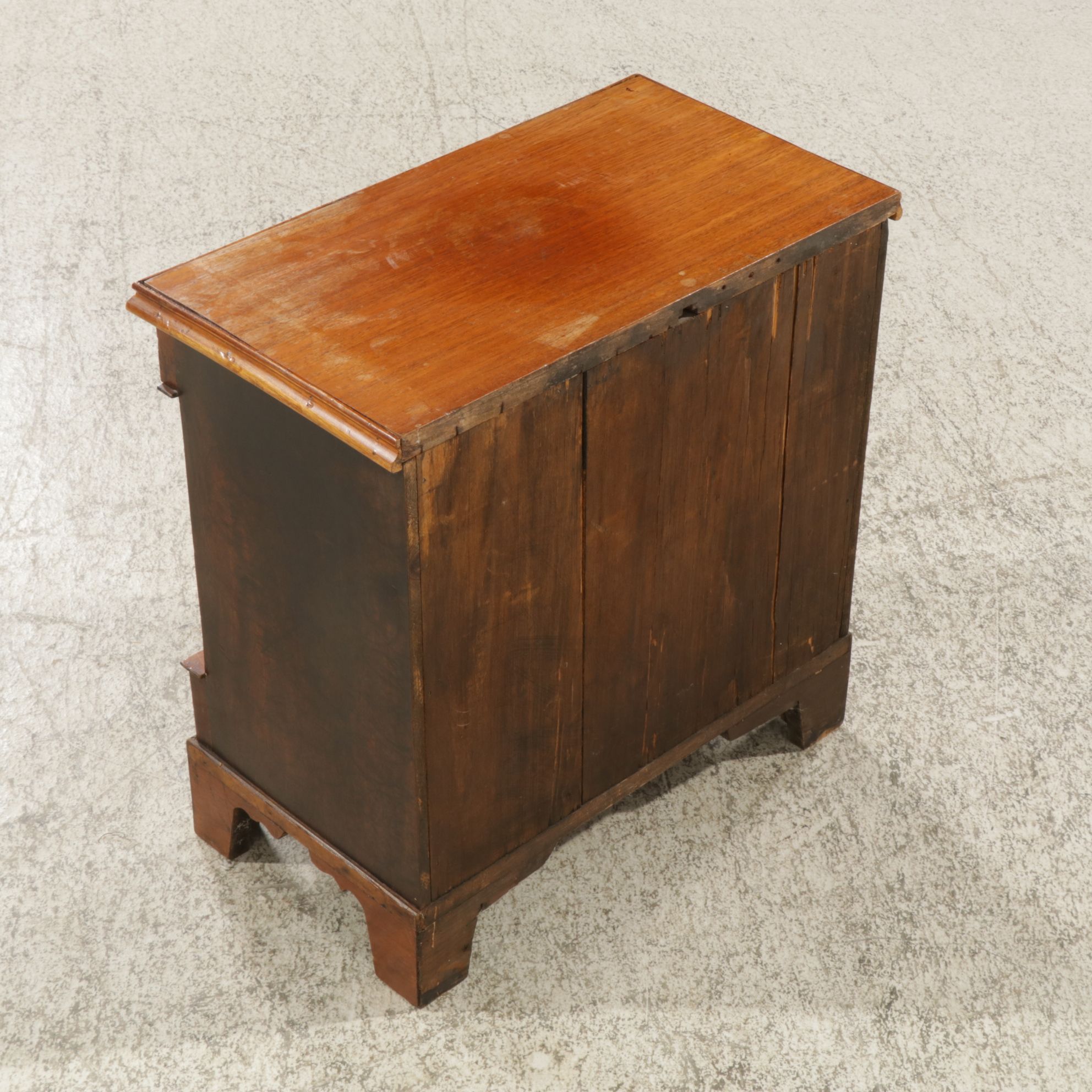 Chippendale Style Mahogany Small-Scale Chest of Drawers, 20th Century