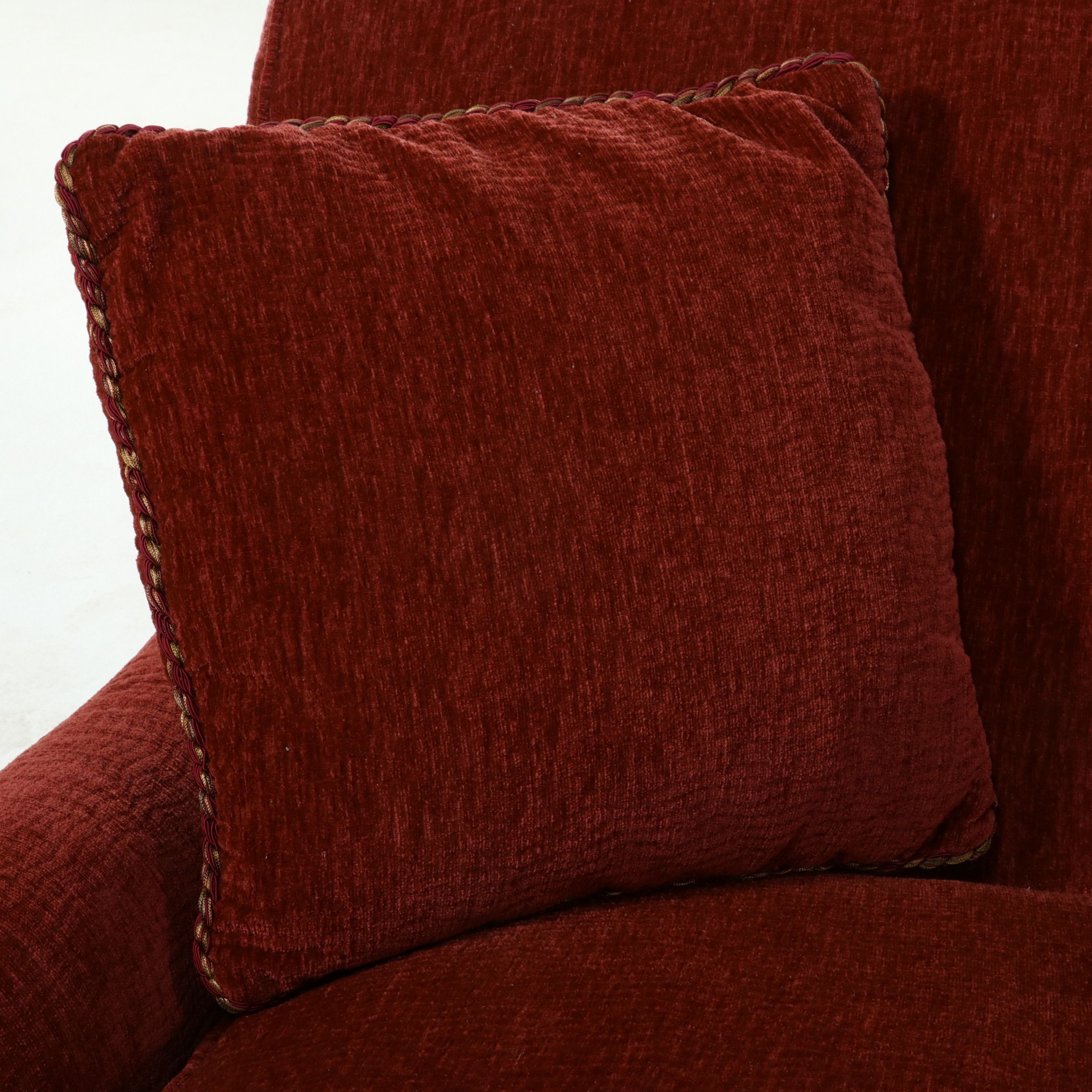 EJ Victor English Style Chenille Sofa, 21st Century