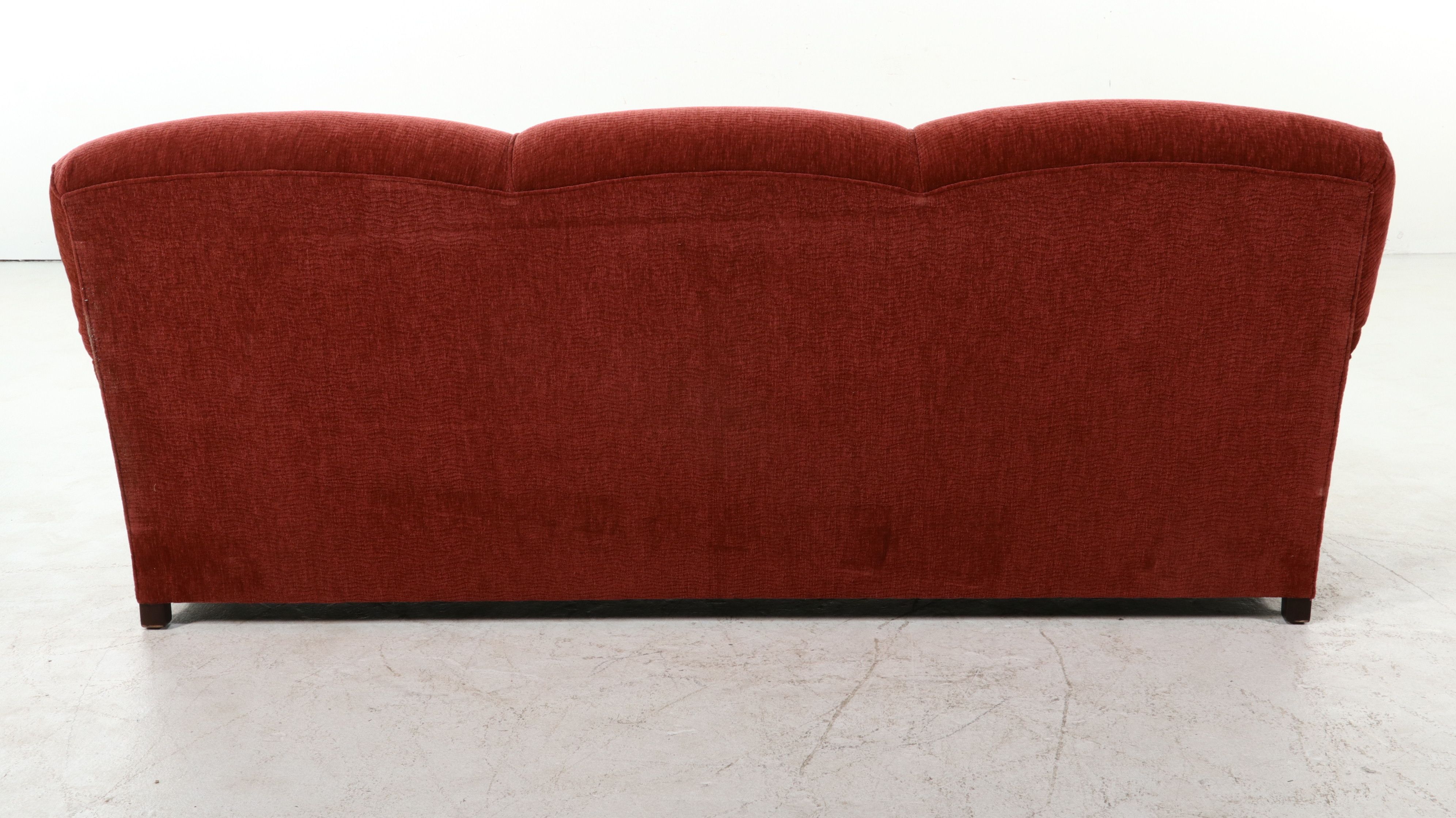 EJ Victor English Style Chenille Sofa, 21st Century