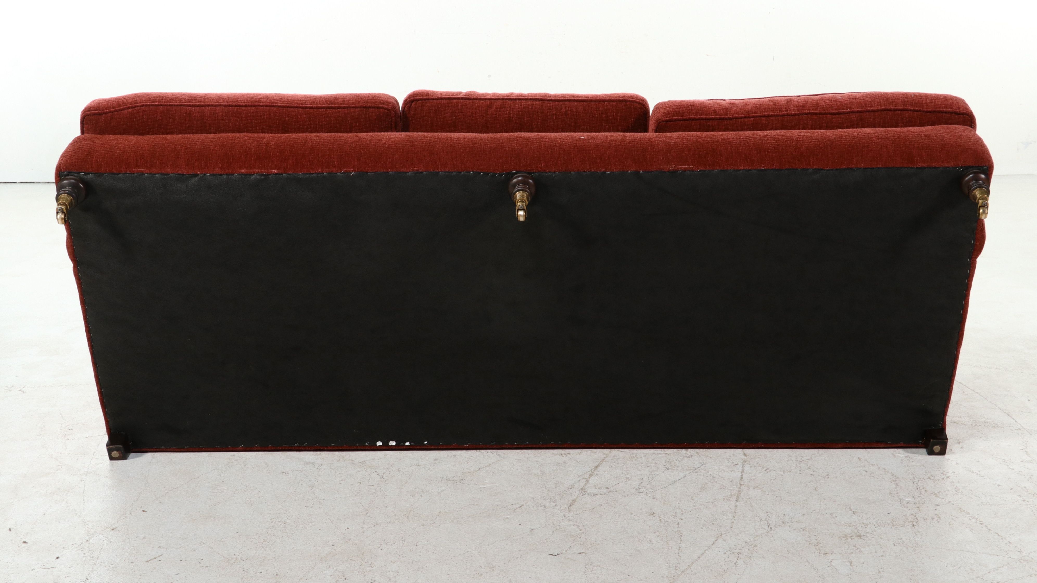 EJ Victor English Style Chenille Sofa, 21st Century