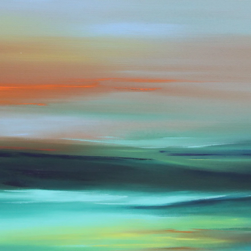 Alyona Glushchenko Atmospheric Landscape Oil Painting, 2025 | EBTH