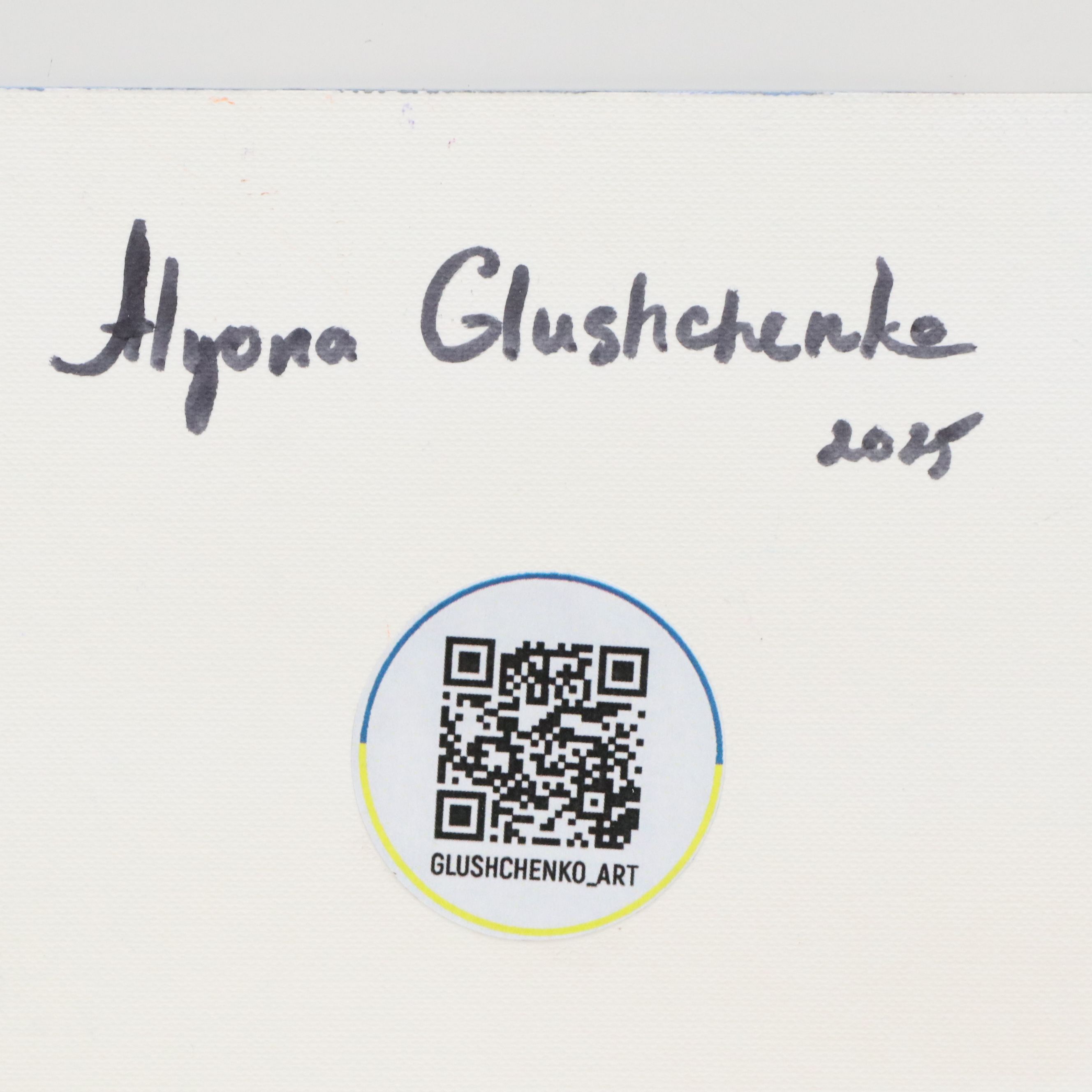 Alyona Glushchenko Atmospheric Landscape Oil Painting, 2025