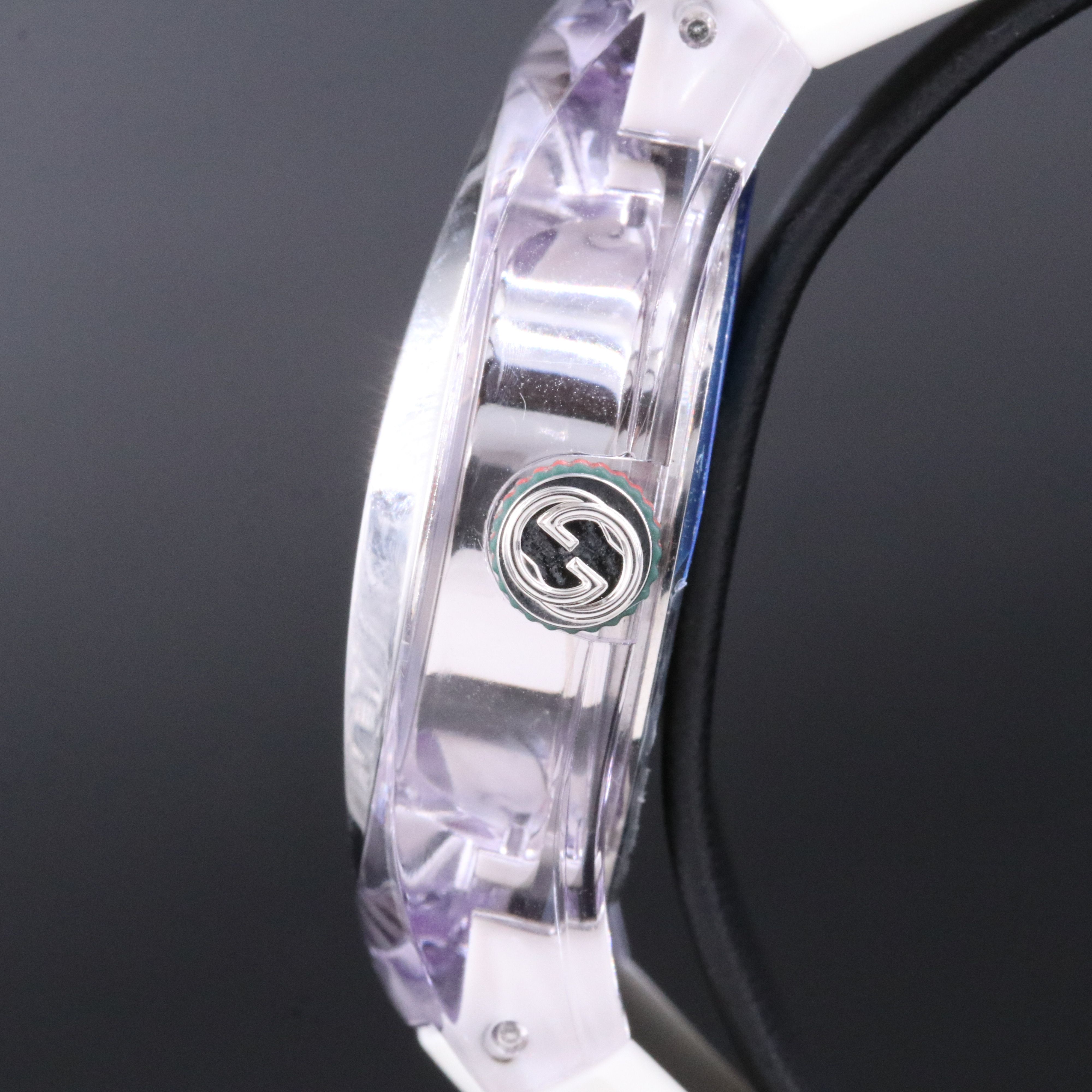 Gucci Sync Sherry Line Silvered Dial Quartz Watch Model #137.3