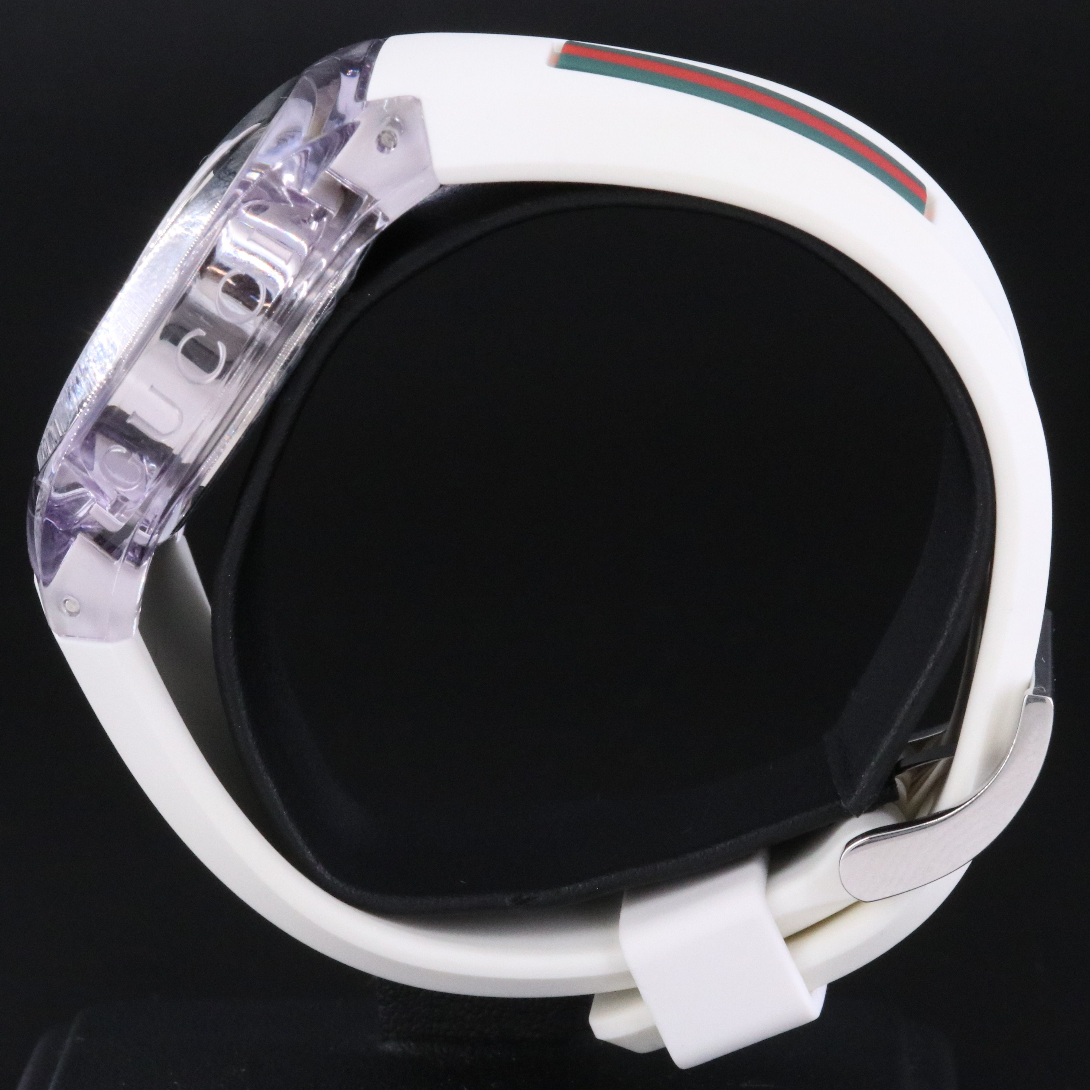 Gucci Sync Sherry Line Silvered Dial Quartz Watch Model #137.3