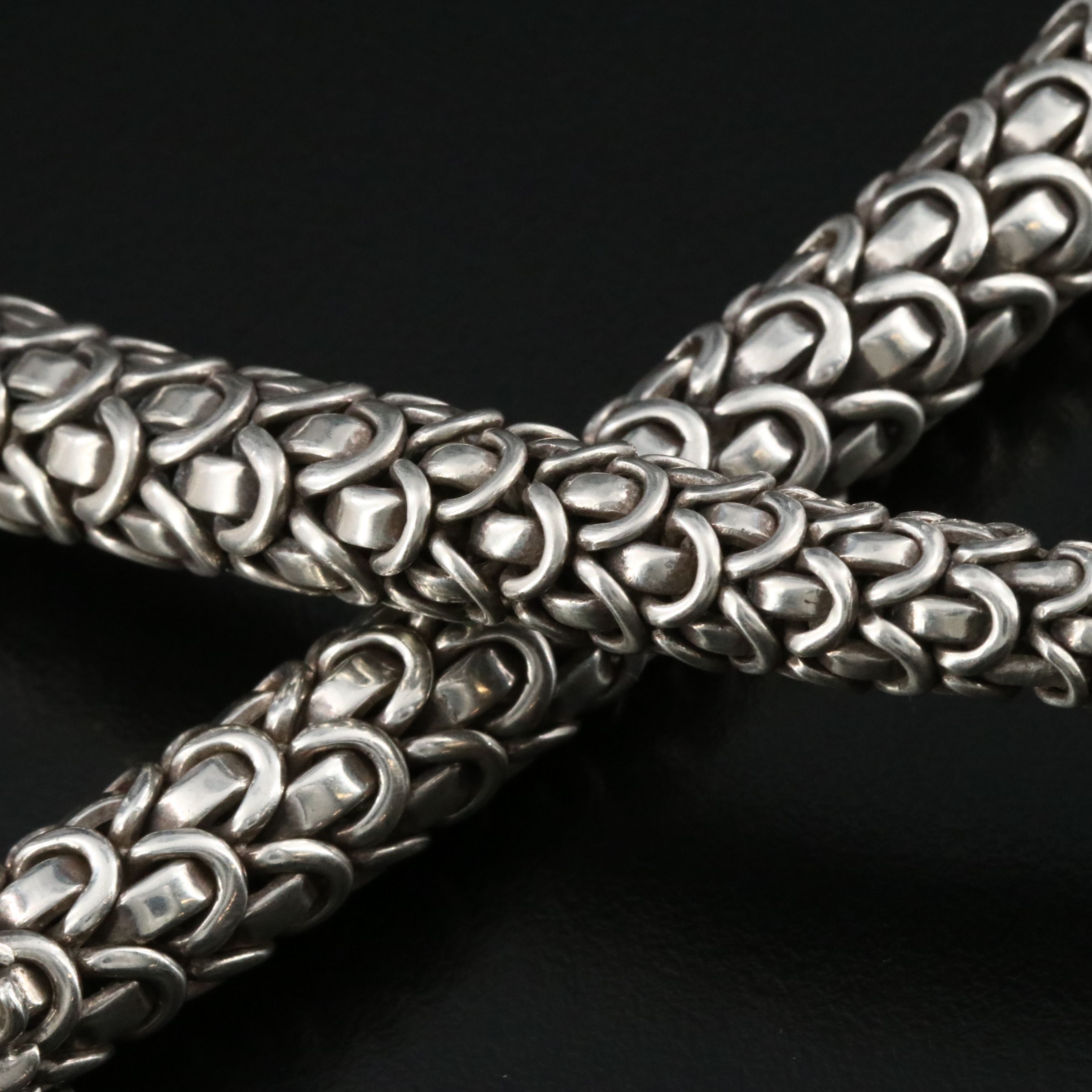 John Hardy Legends Naga Sterling and 18K Bonded Necklace