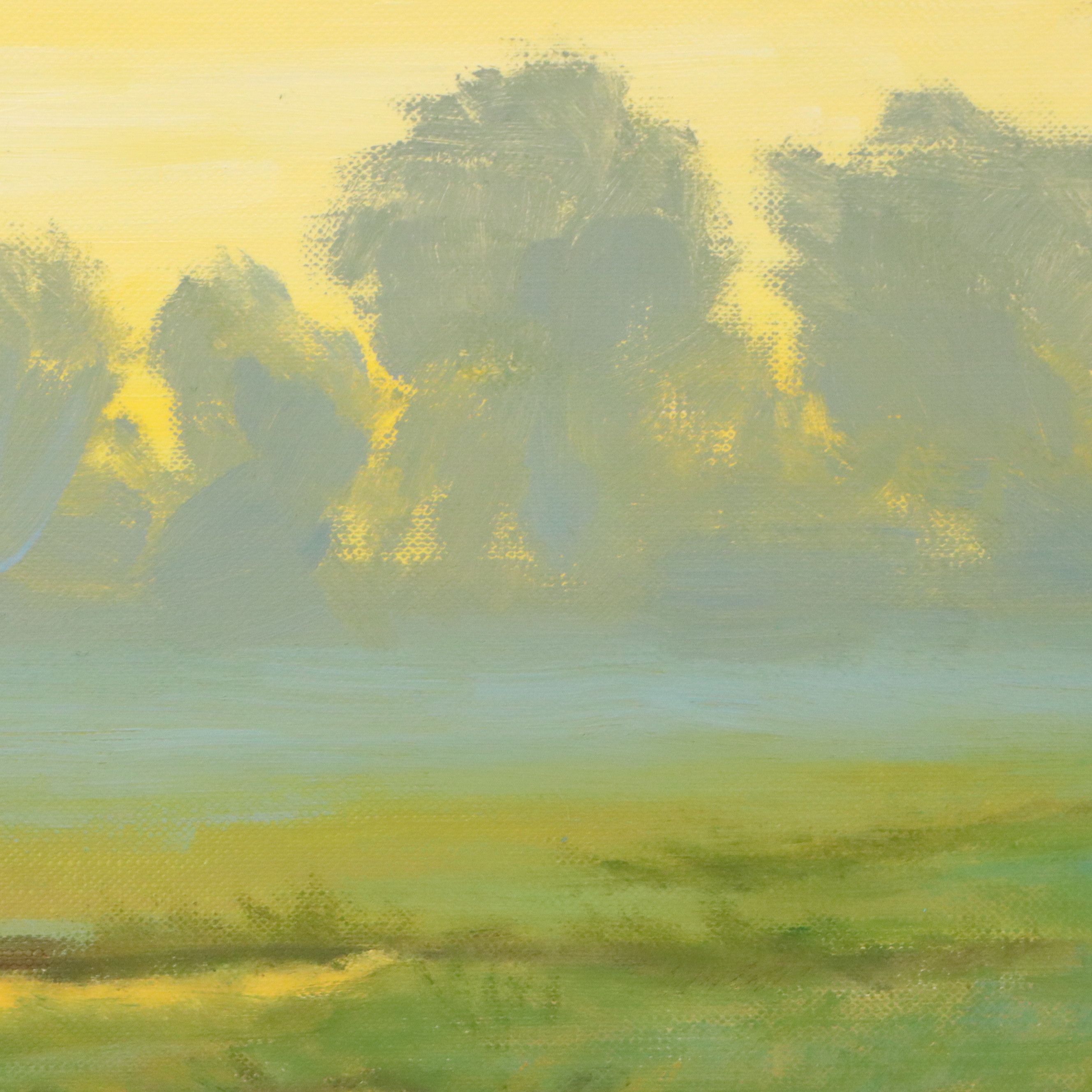 Kathleen Campbell Oil Painting of Marsh Landscape, 2025
