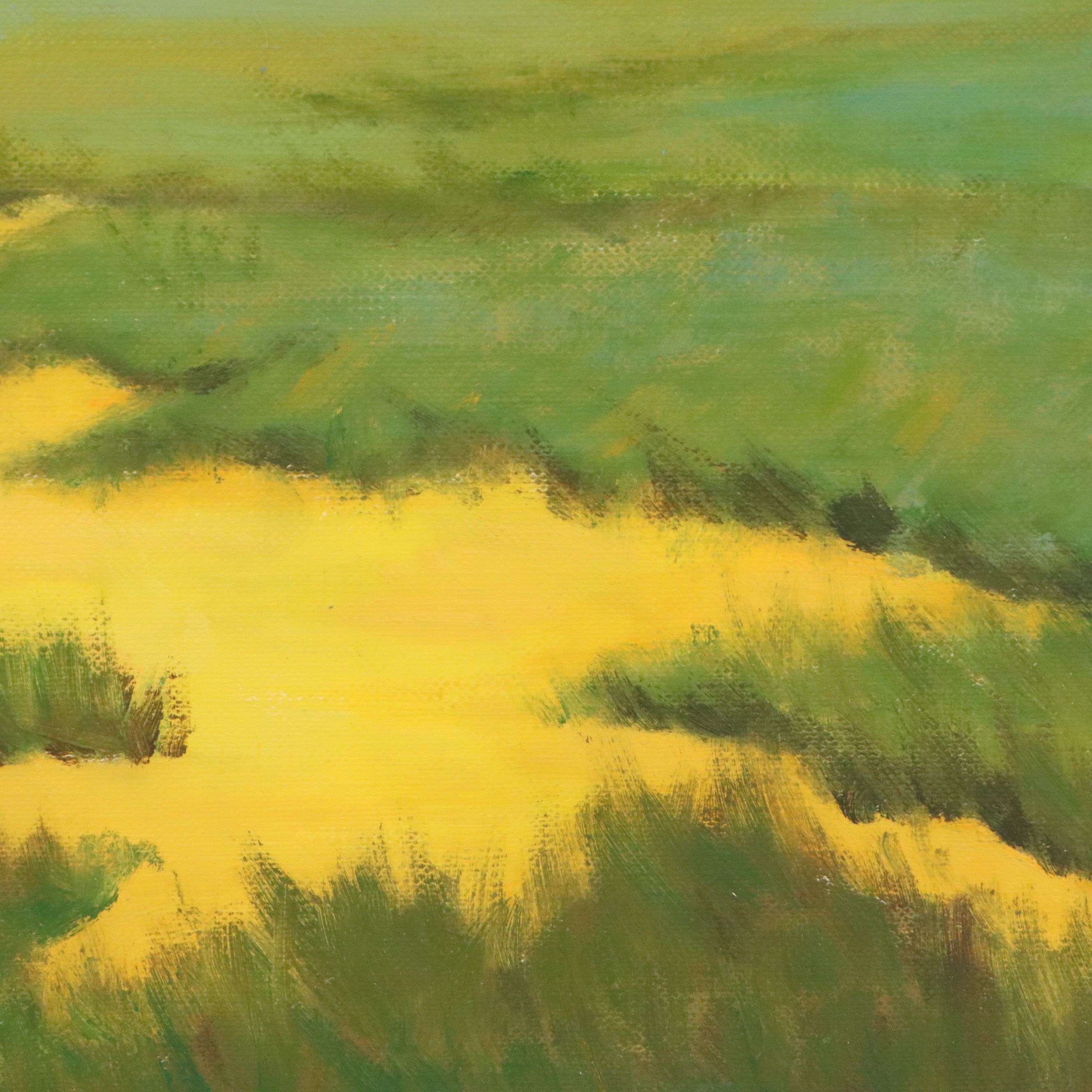 Kathleen Campbell Oil Painting of Marsh Landscape, 2025