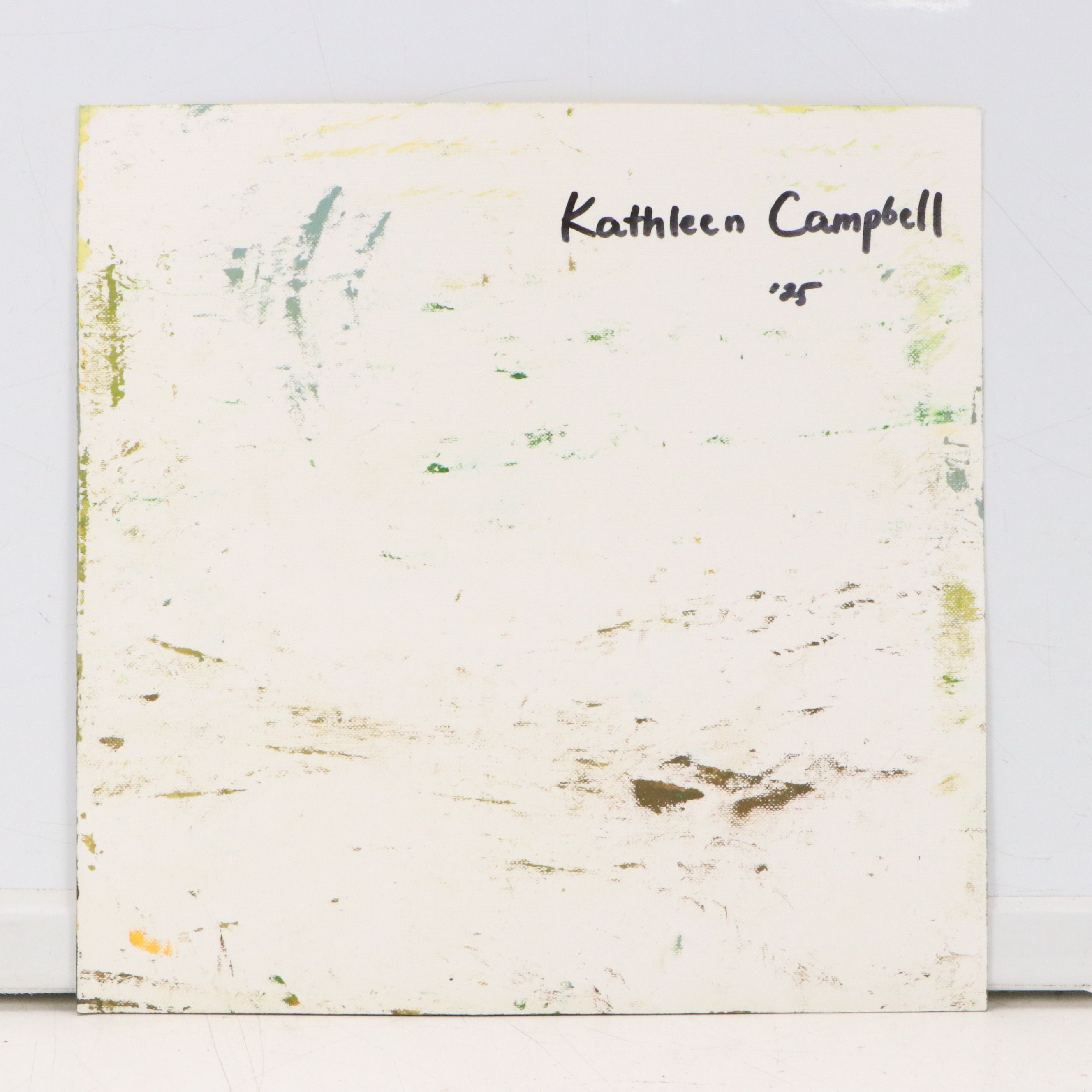 Kathleen Campbell Oil Painting of Marsh Landscape, 2025