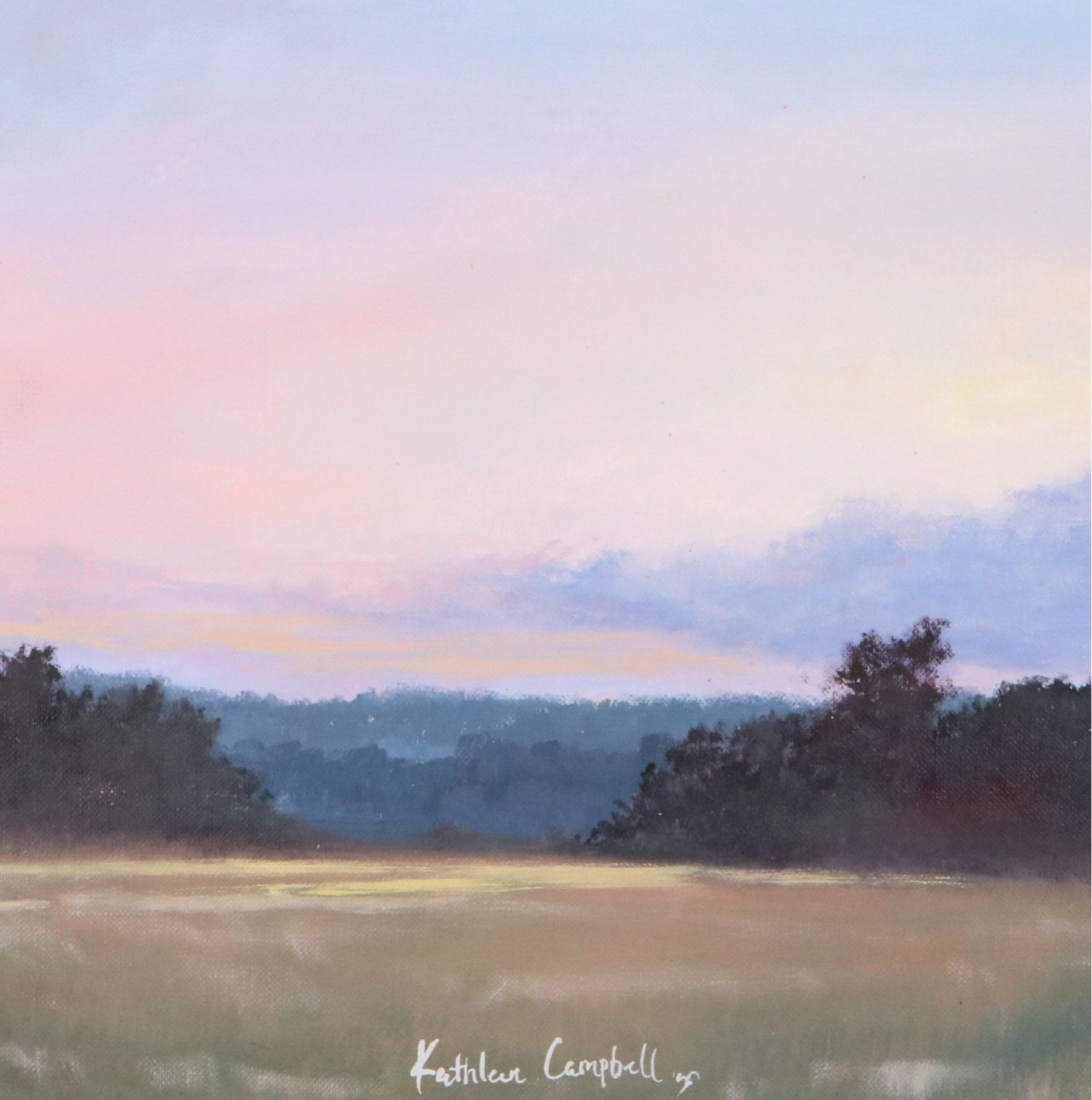 Kathleen Campbell Landscape Oil Painting, 2025
