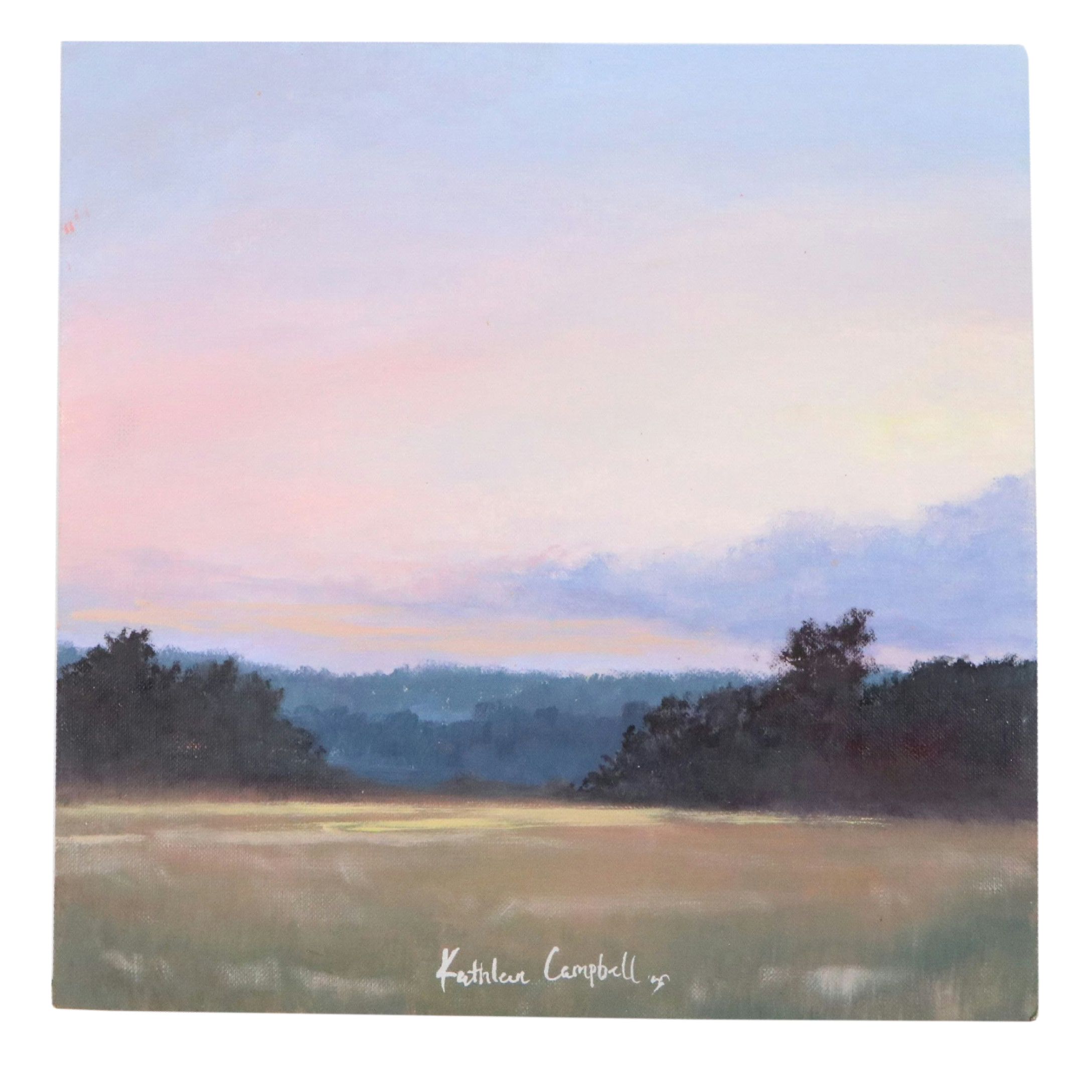 Kathleen Campbell Landscape Oil Painting, 2025
