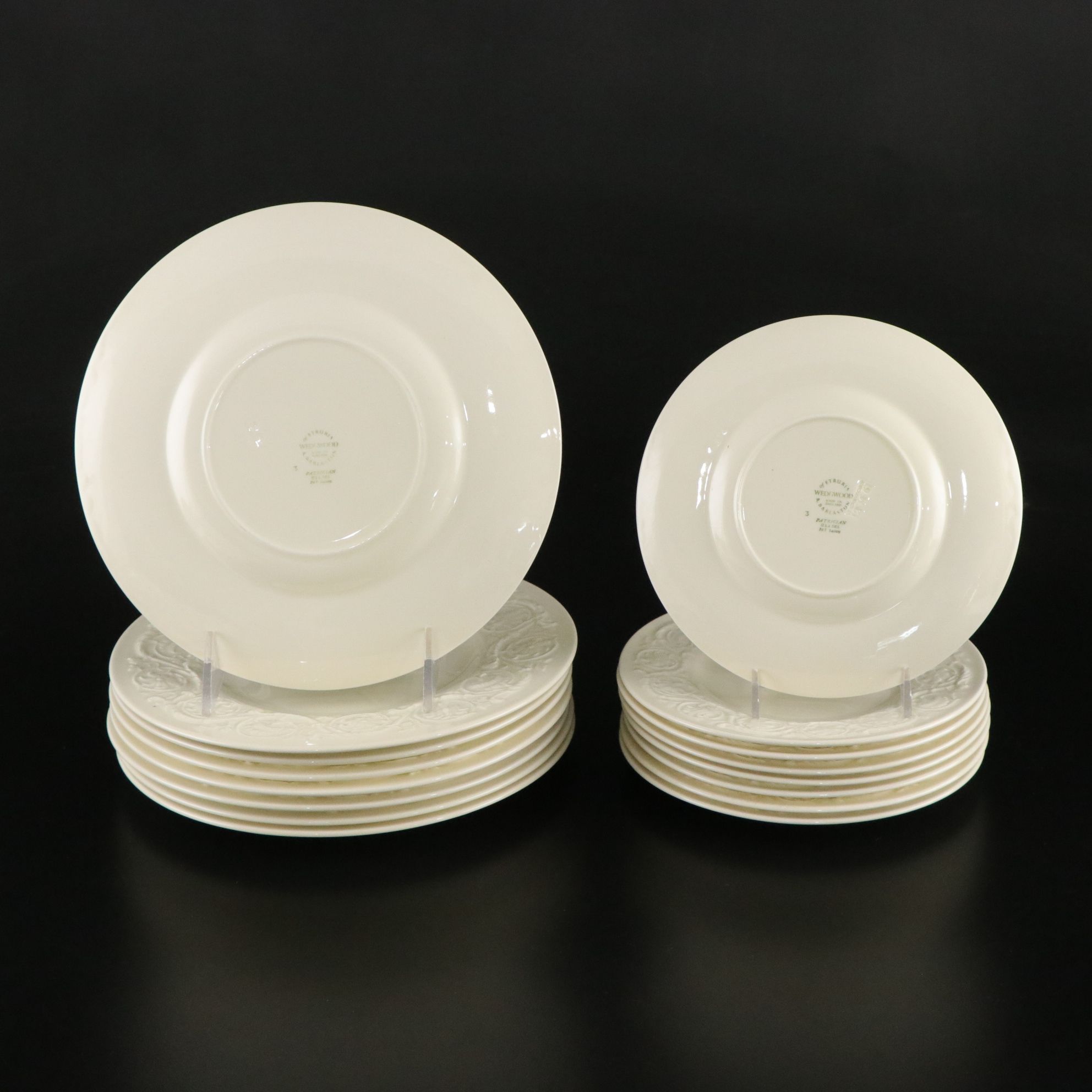 Wedgwood "Patrician" Dinnerware Set for Eight with Serving Pieces