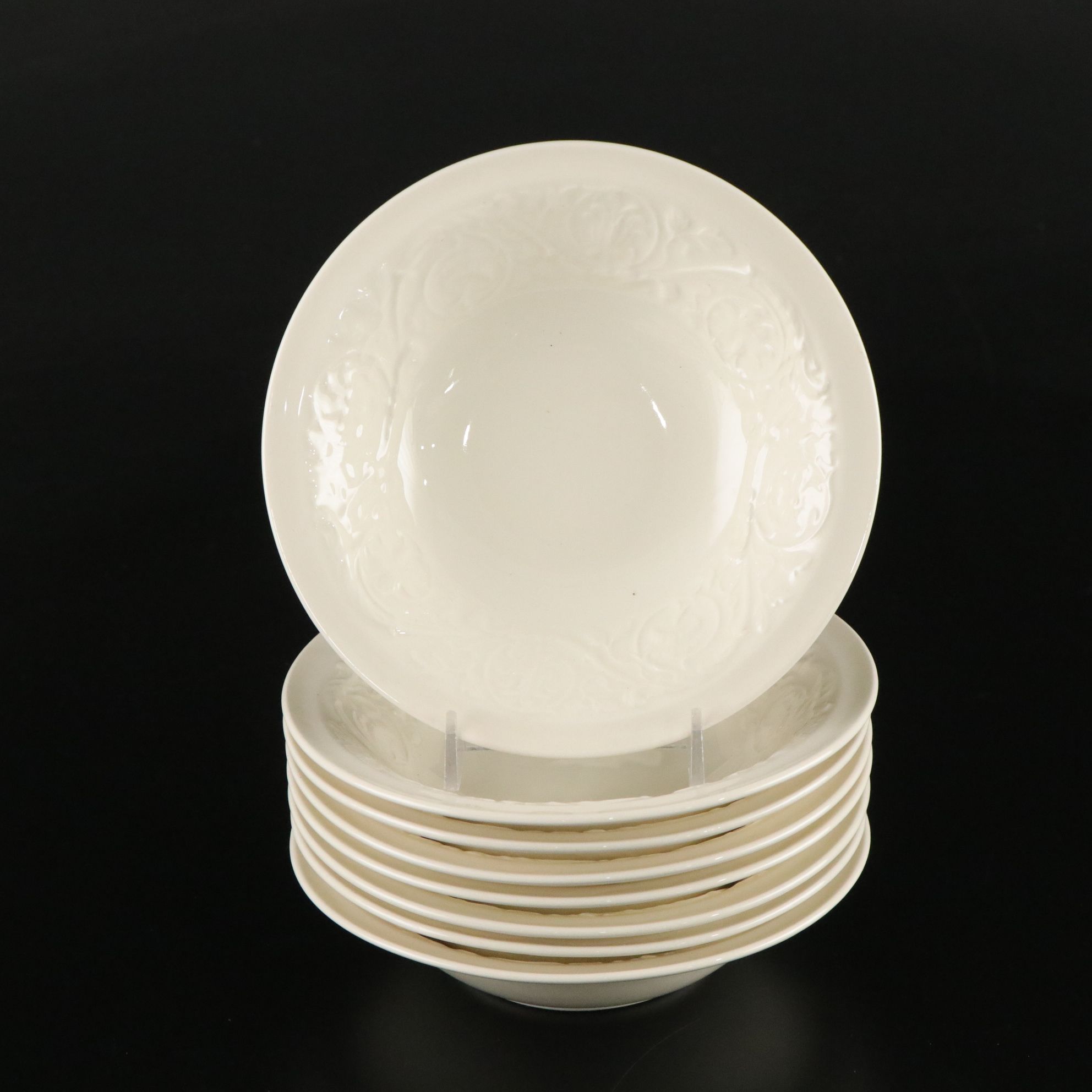 Wedgwood "Patrician" Dinnerware Set for Eight with Serving Pieces