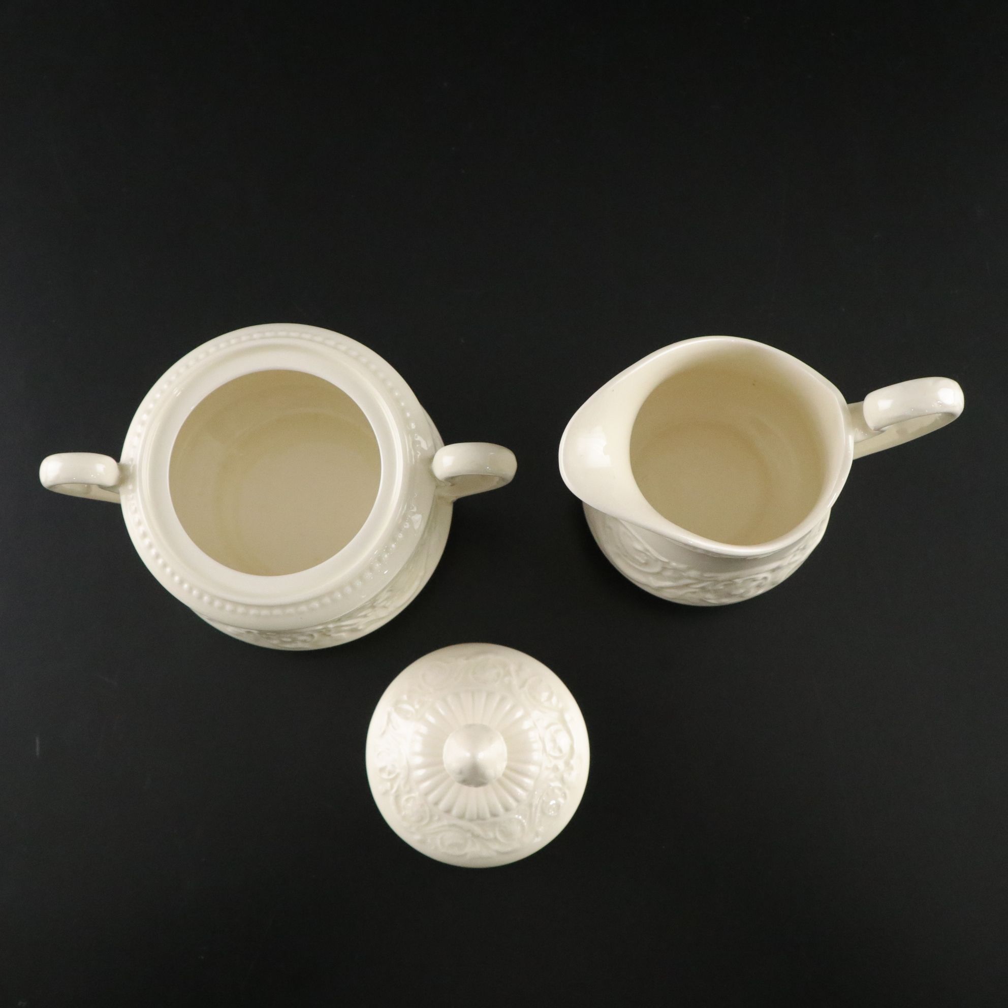 Wedgwood "Patrician" Dinnerware Set for Eight with Serving Pieces