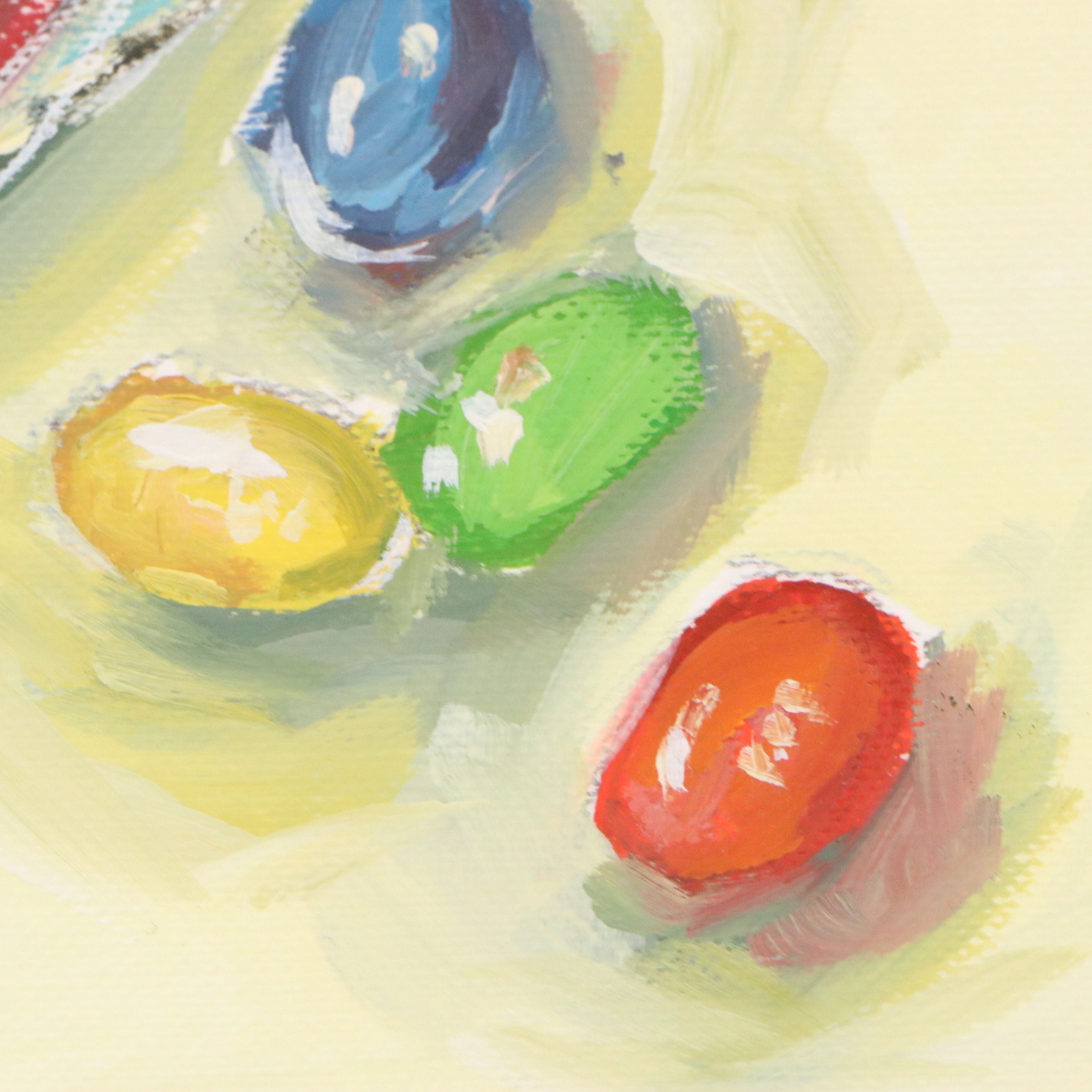 Brittany Presley Still Life Oil Painting of Peanut M&M's, 2026