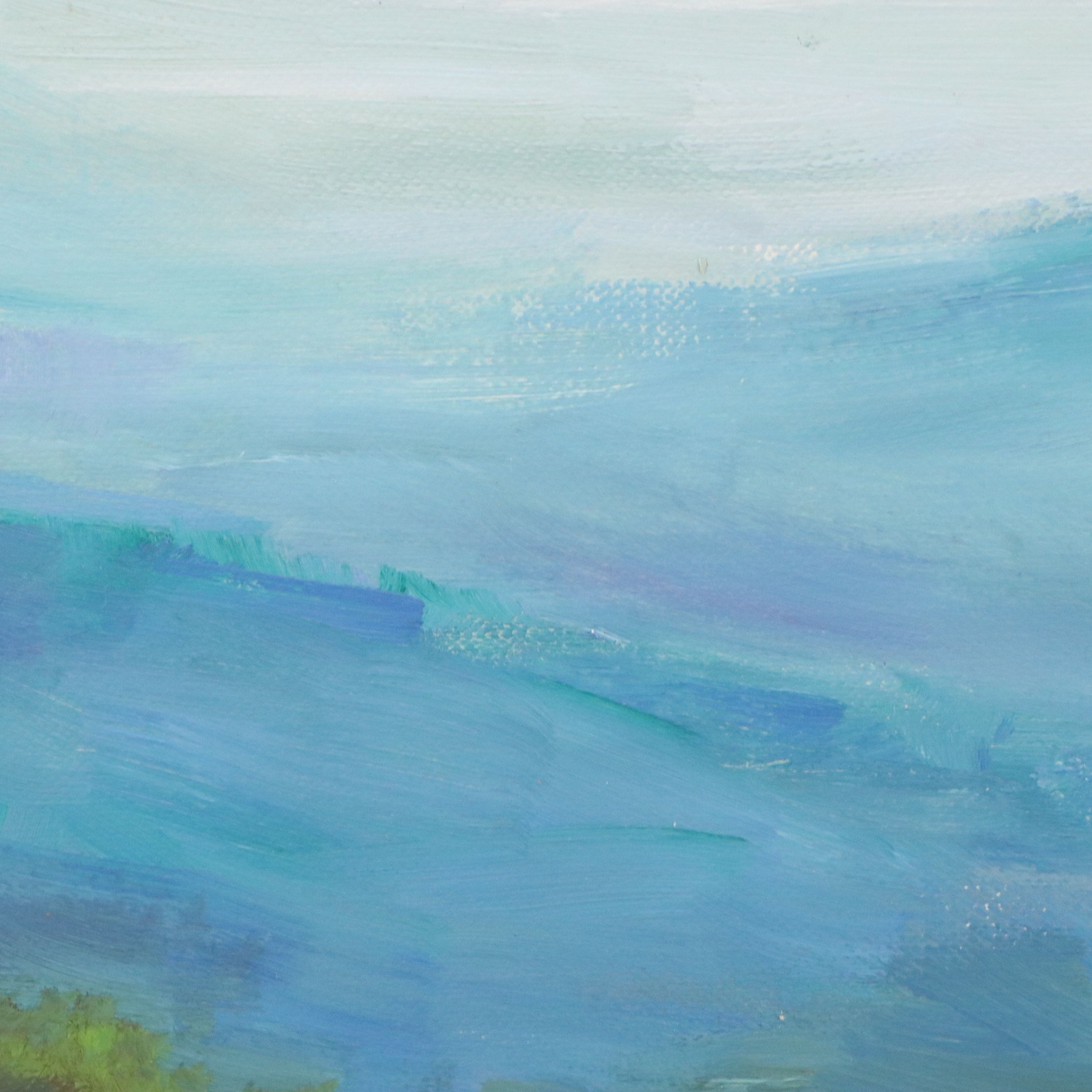Kathleen Campbell Oil Painting of Mountain Landscape, 2025