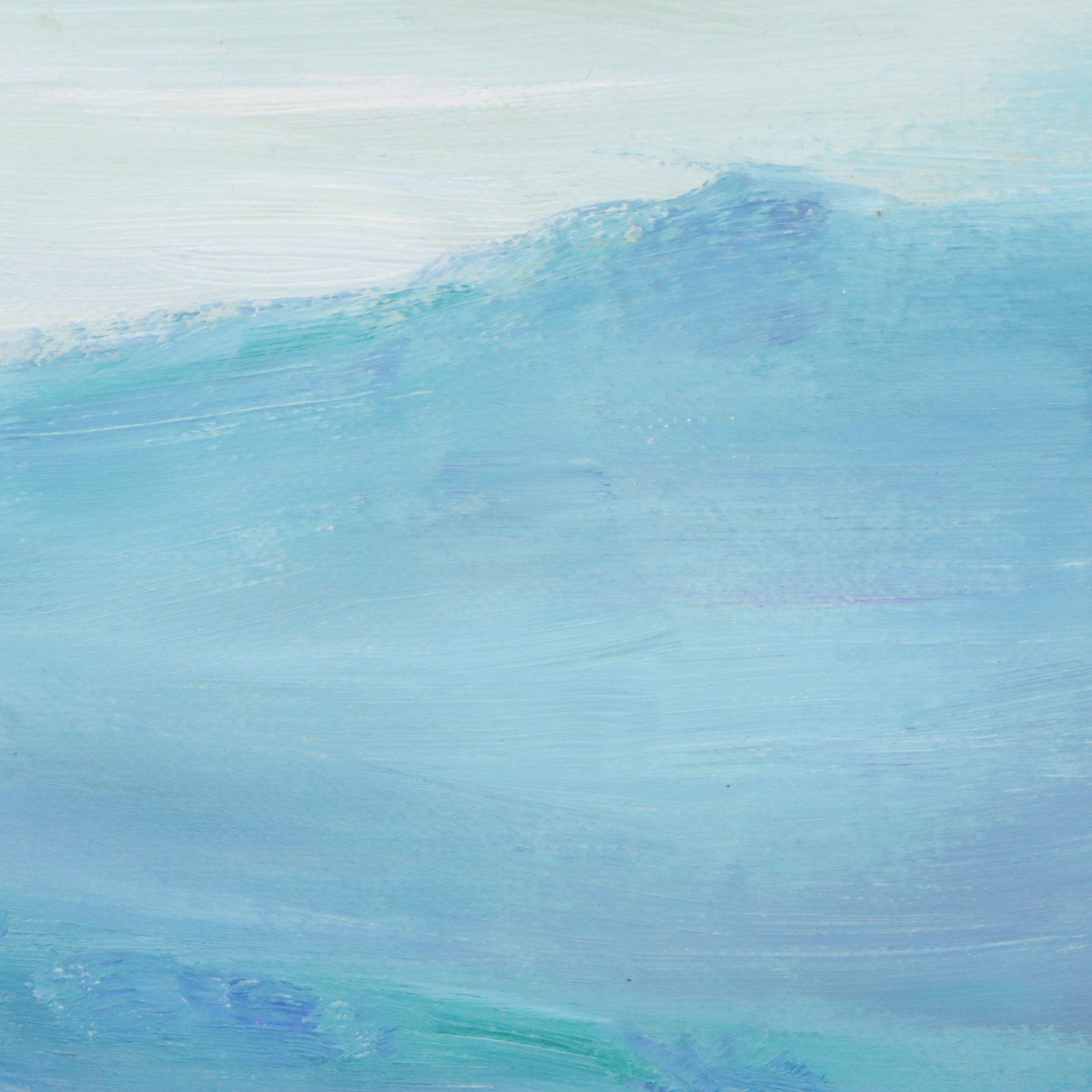 Kathleen Campbell Oil Painting of Mountain Landscape, 2025