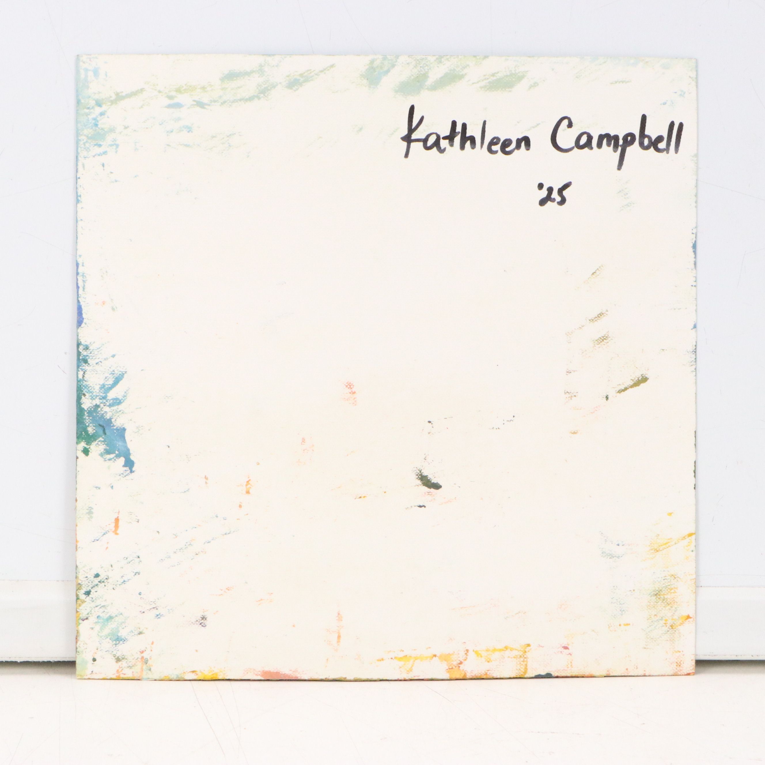 Kathleen Campbell Oil Painting of Mountain Landscape, 2025
