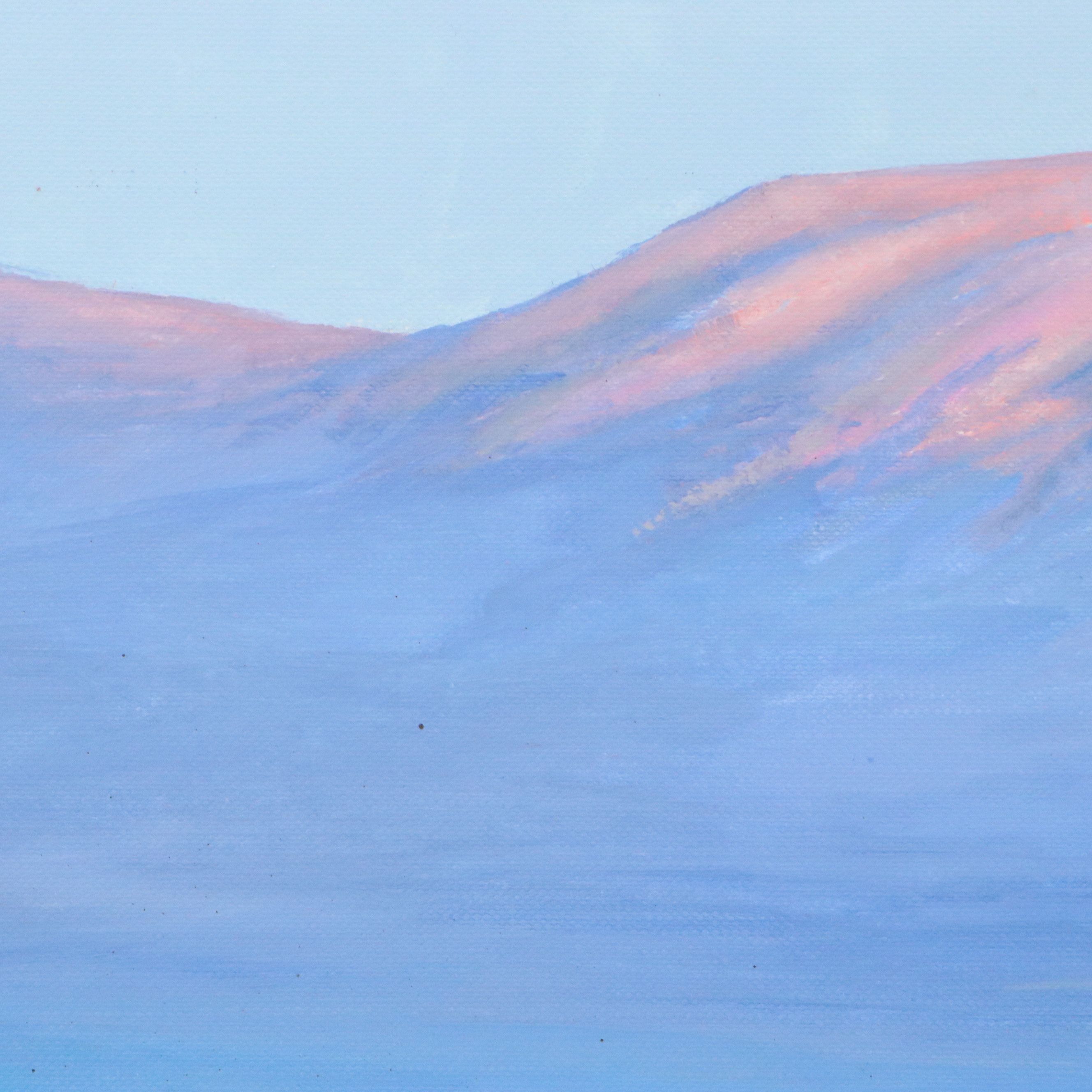Kathleen Campbell Oil Painting of Mountain Landscape, 2025