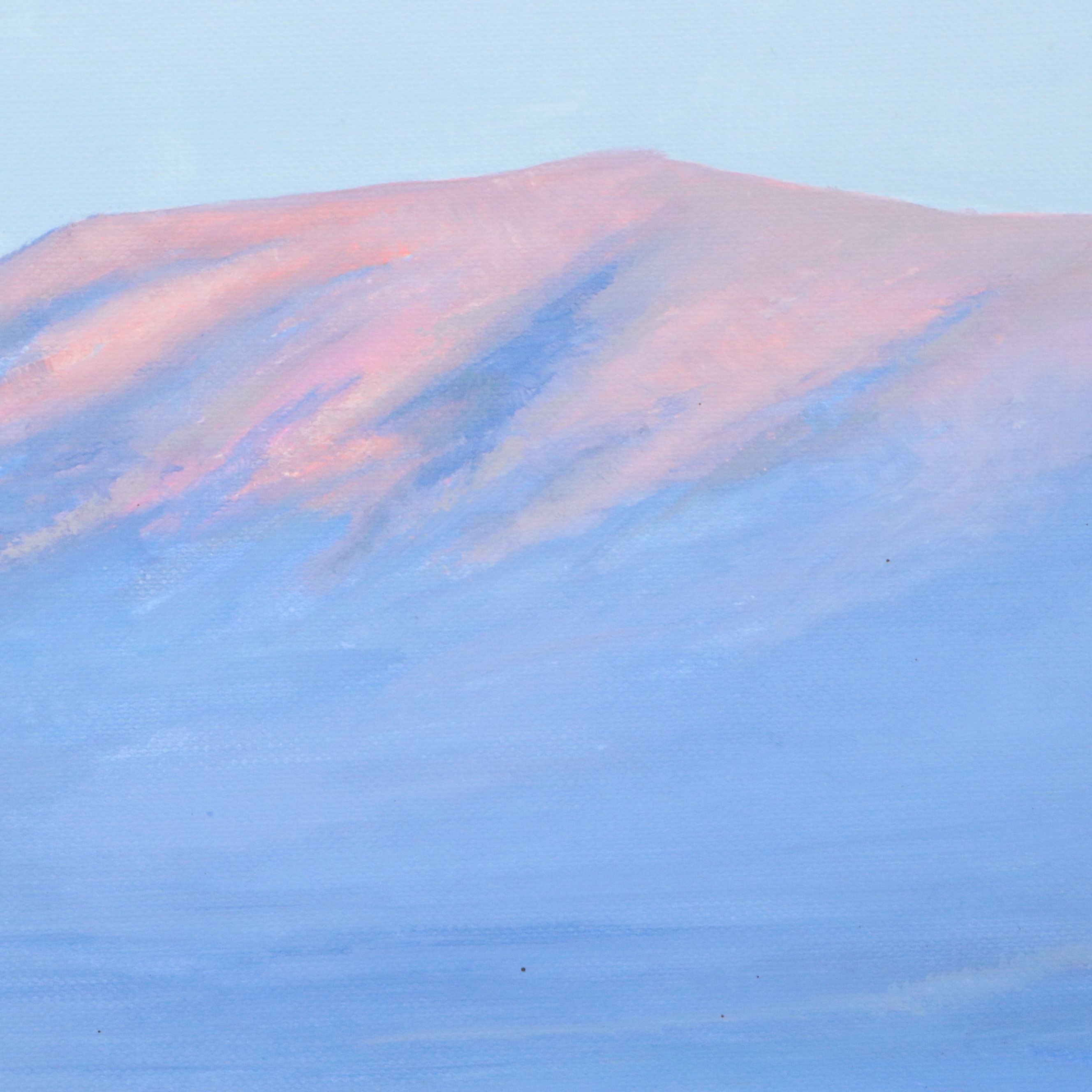 Kathleen Campbell Oil Painting of Mountain Landscape, 2025