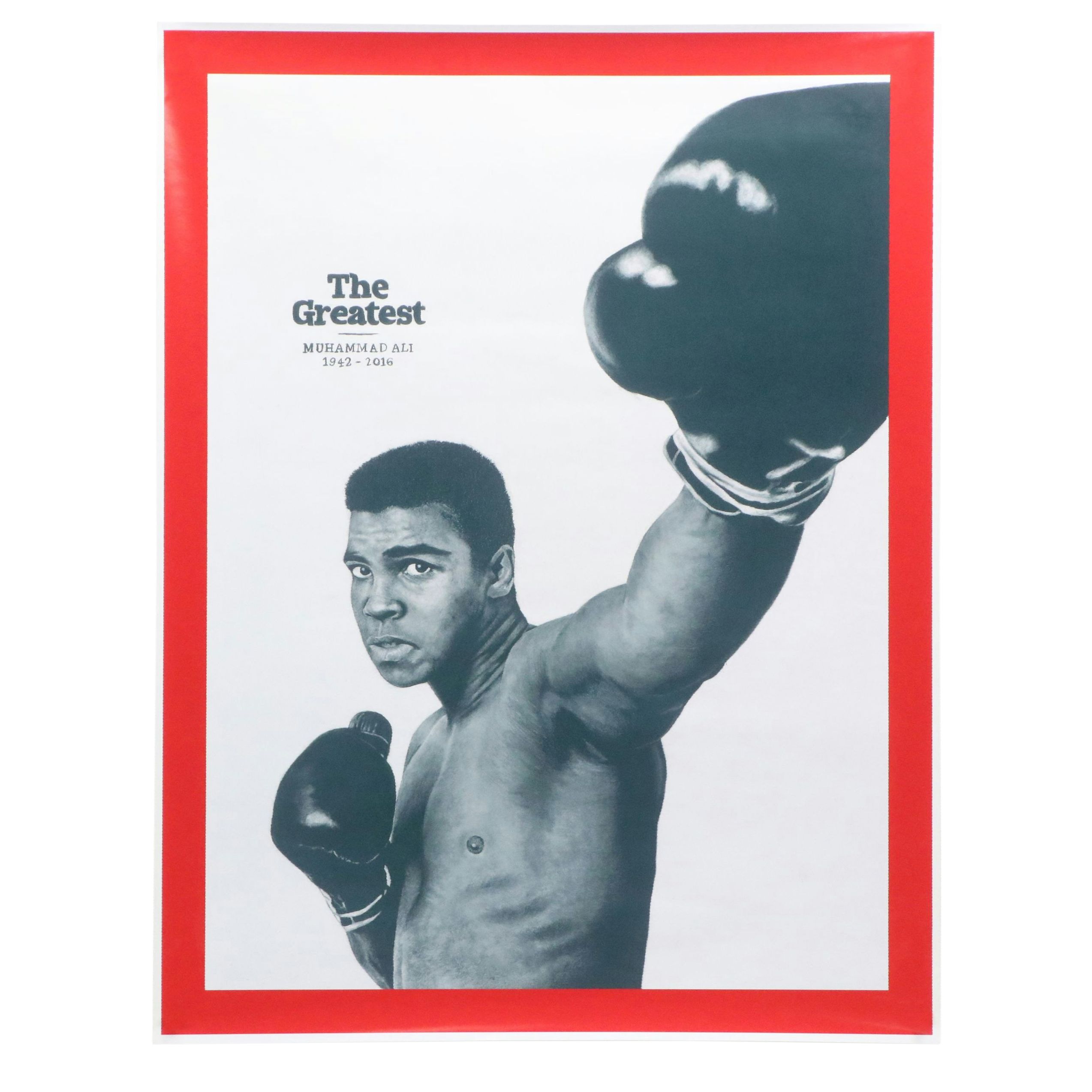 Offset Litho After Philippe Halsman "The Greatest: Muhammad Ali (1942-2016)"
