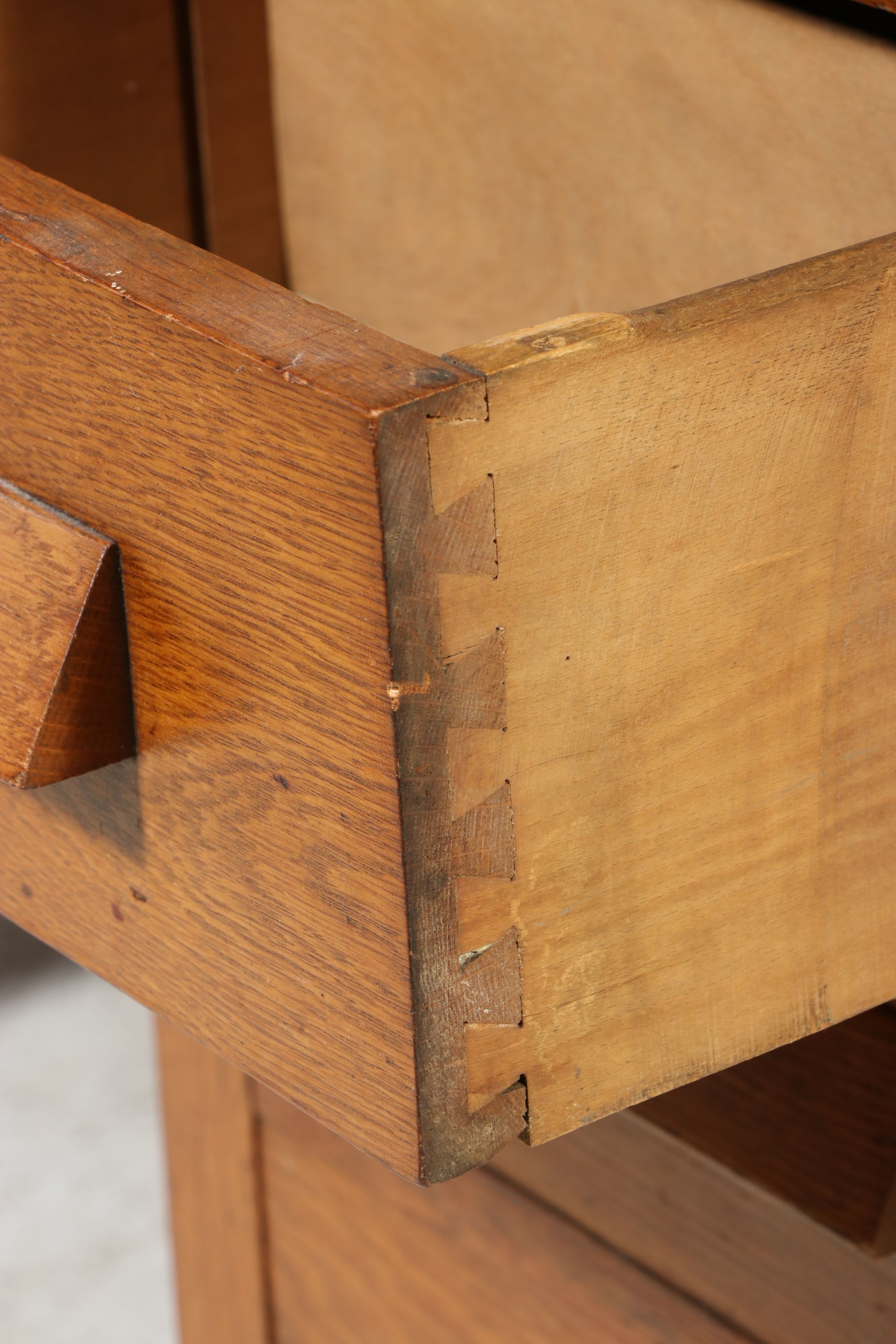 Hoosier Manufacturing Co. Oak Roll-Top Desk, Early 20th Century