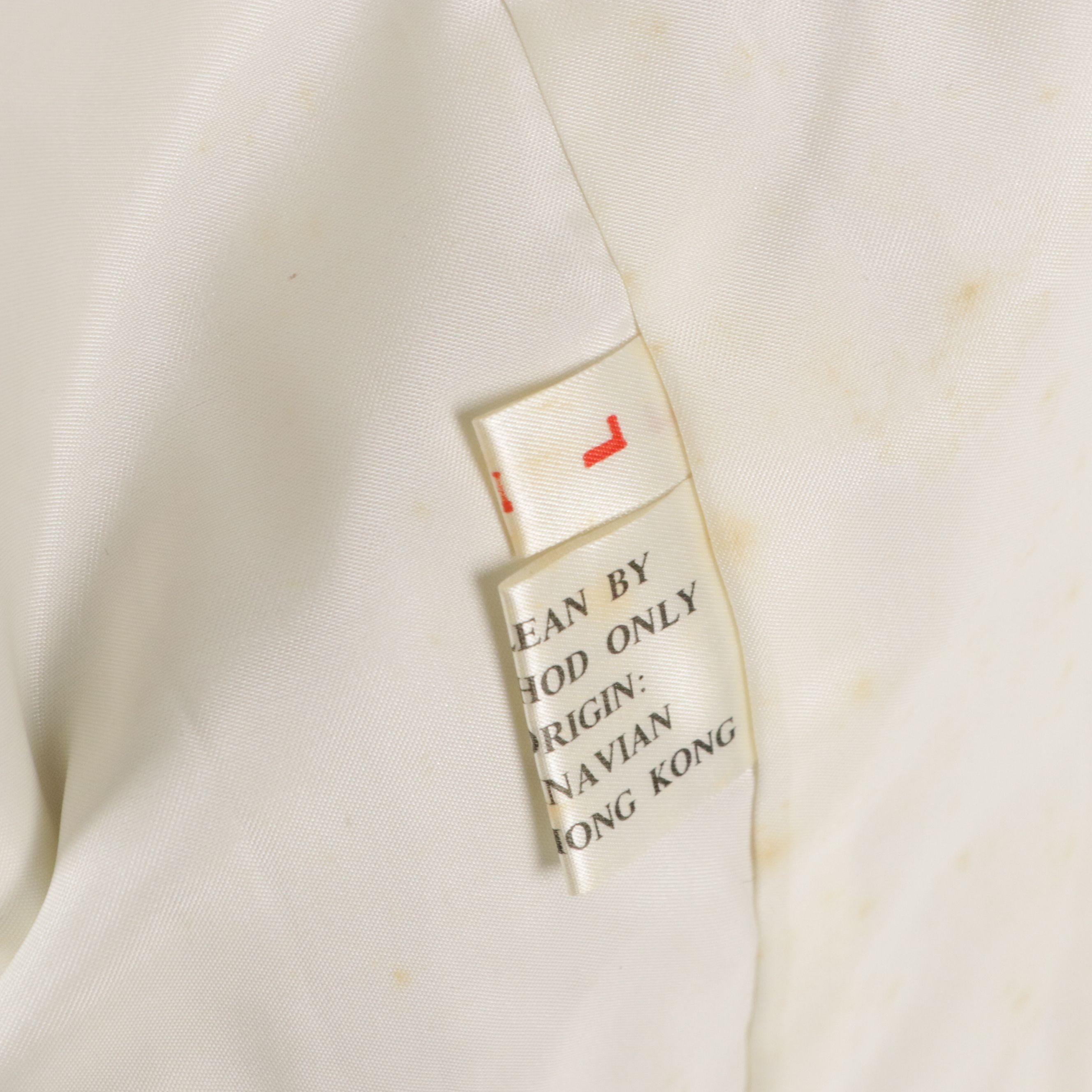 Henig Furs Chevron White Rabbit and Leather Jacket