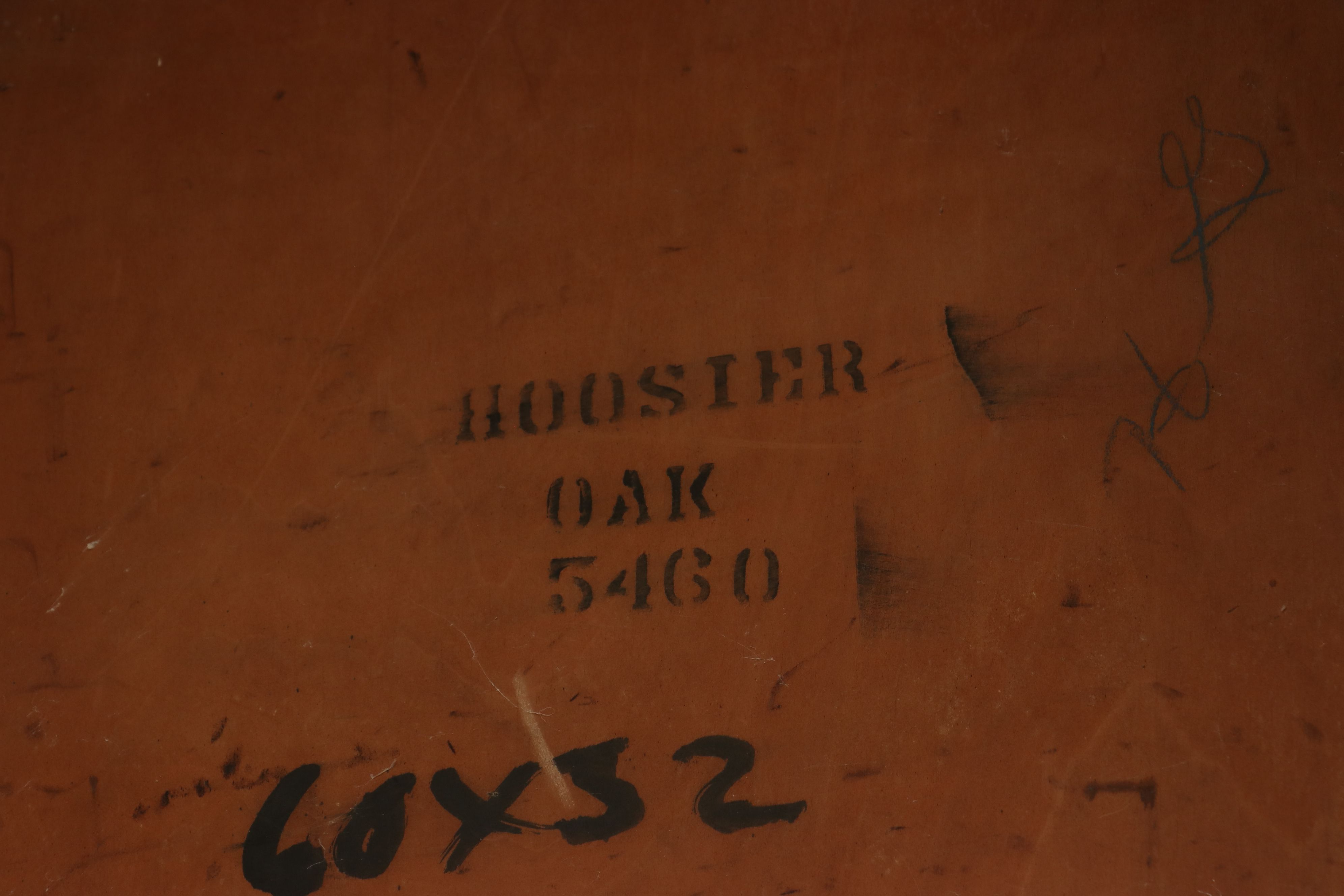 Hoosier Manufacturing Co. Oak Roll-Top Desk, Early 20th Century