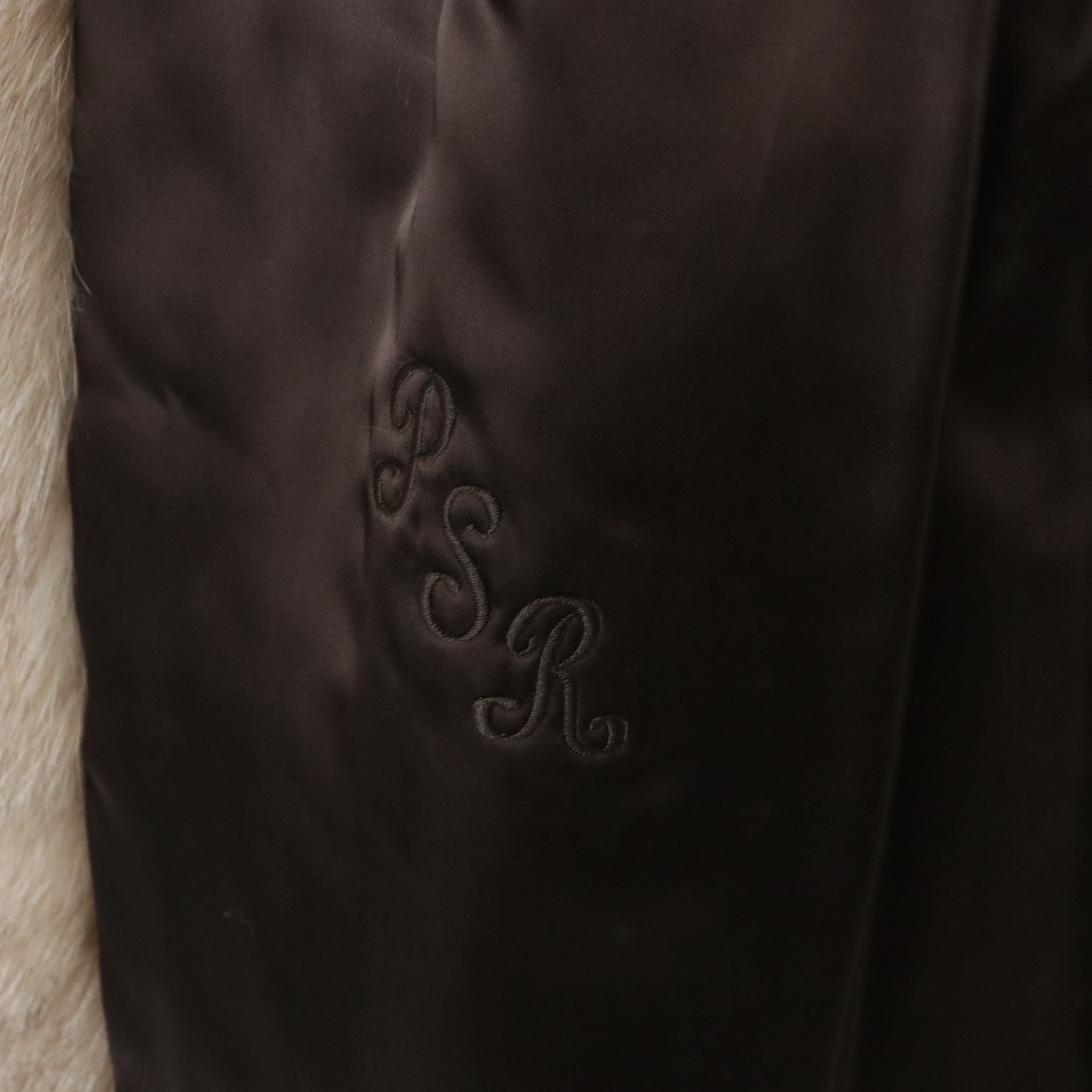 Crystal Fox Fur Stroller Coat from Herbert's Furs