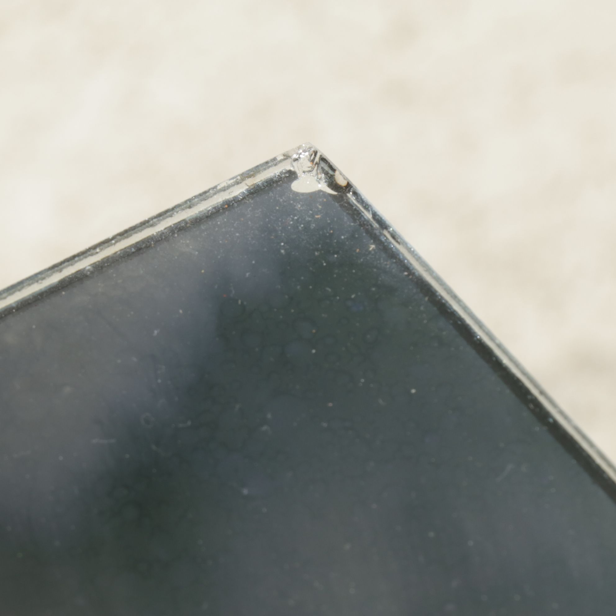 Wrought Iron Tray-Style Coffee Table with Smoked Glass Mirror Top