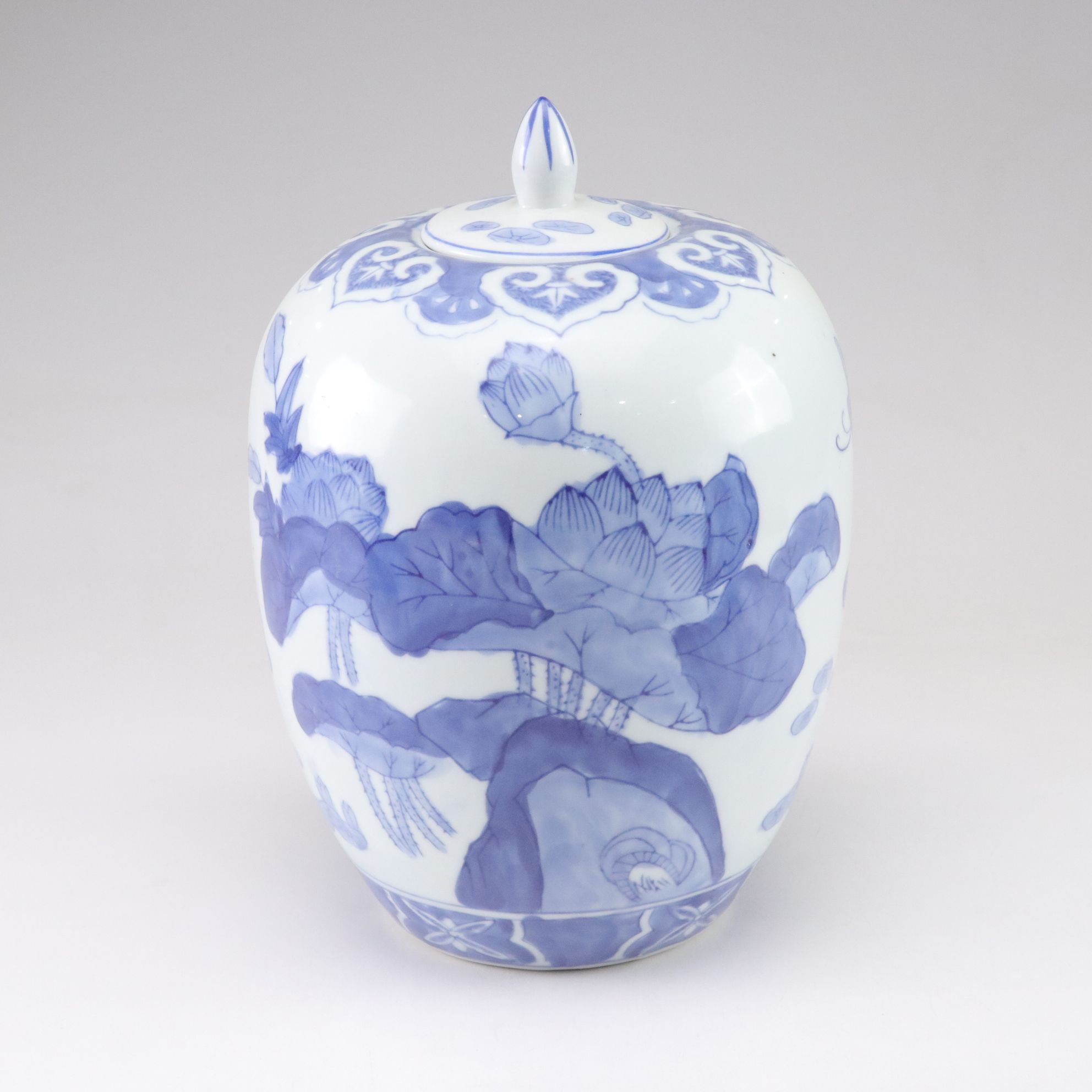 Chinese Blue and White Porcelain Melon Jars