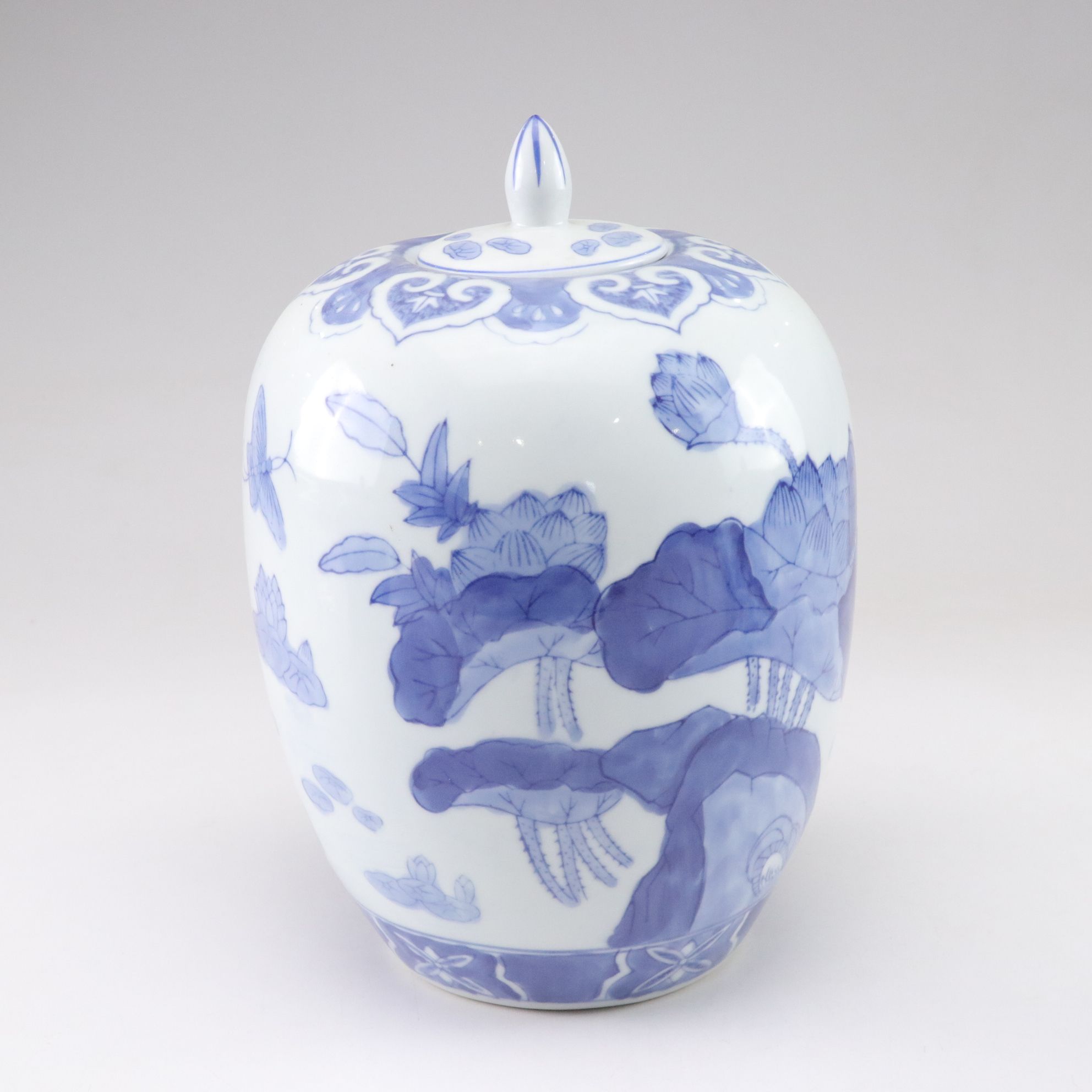 Chinese Blue and White Porcelain Melon Jars