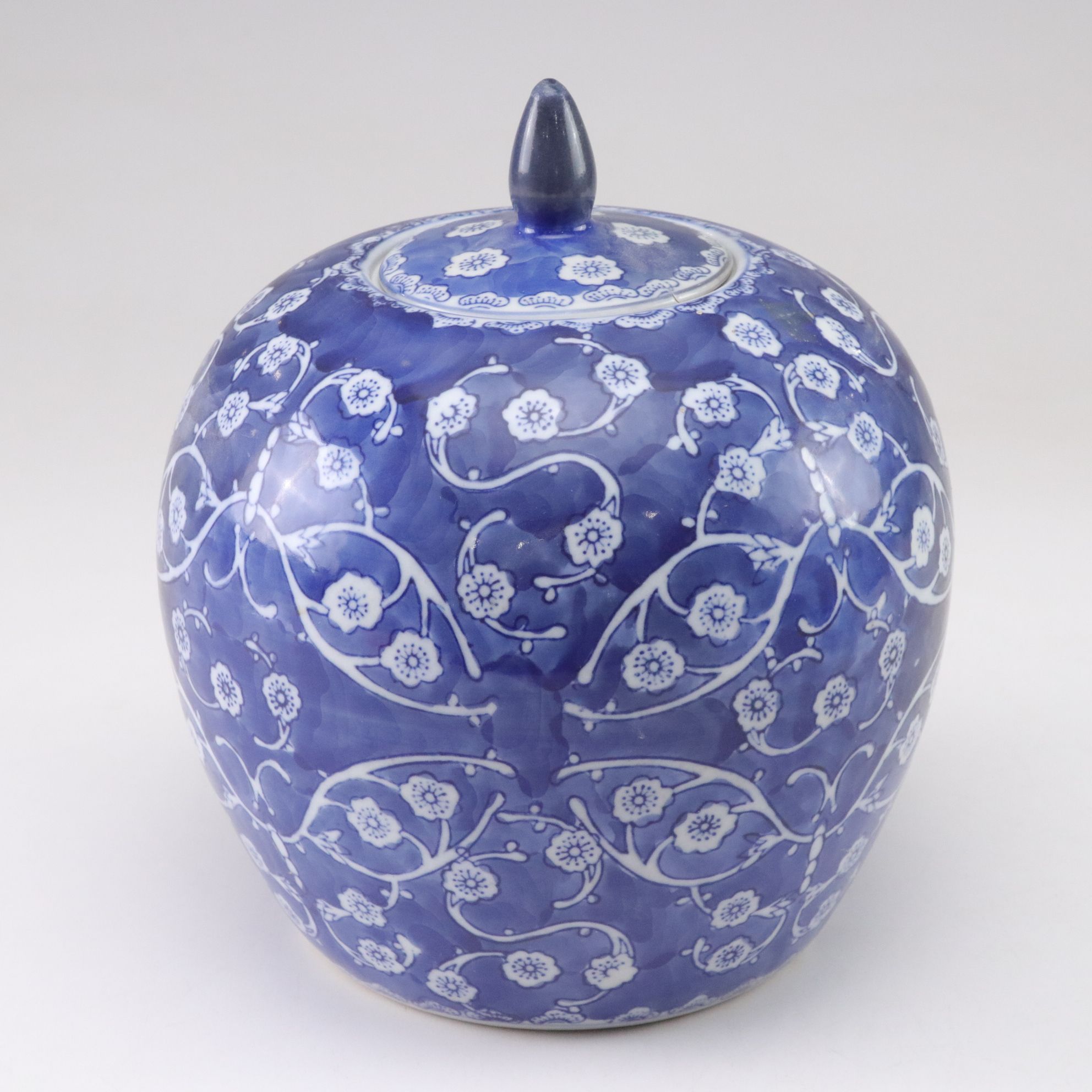 Chinese Blue and White Porcelain Melon Jars