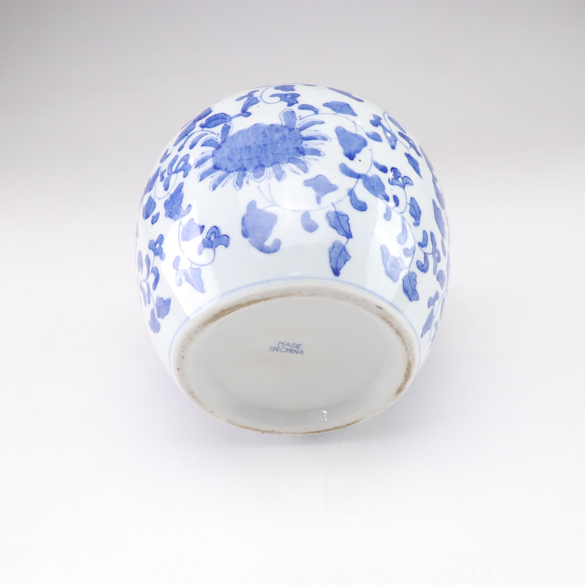 Chinese Blue and White Porcelain Melon Jars