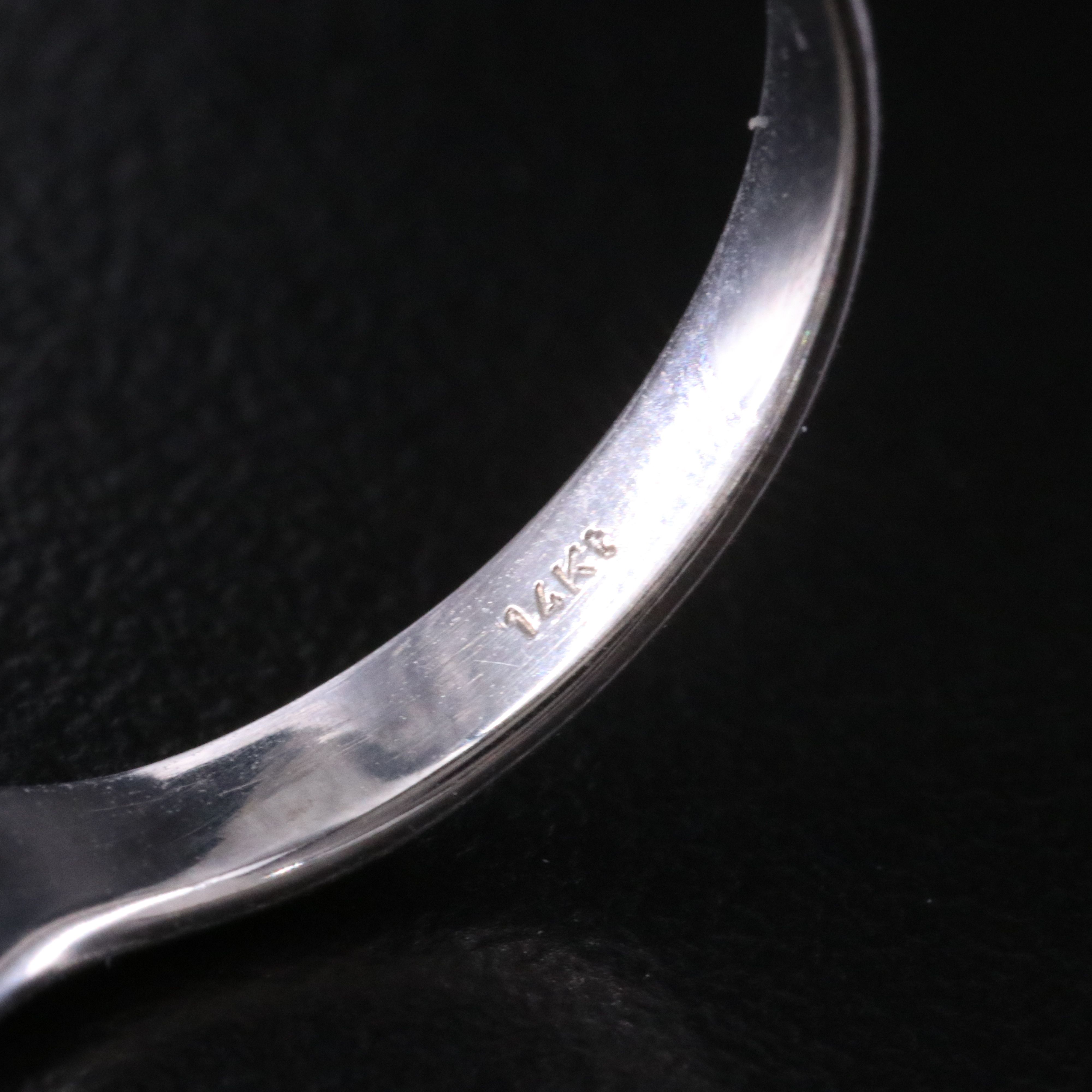 14K 10.03 CT Lab Grown Diamond Solitaire Ring with IGI Report