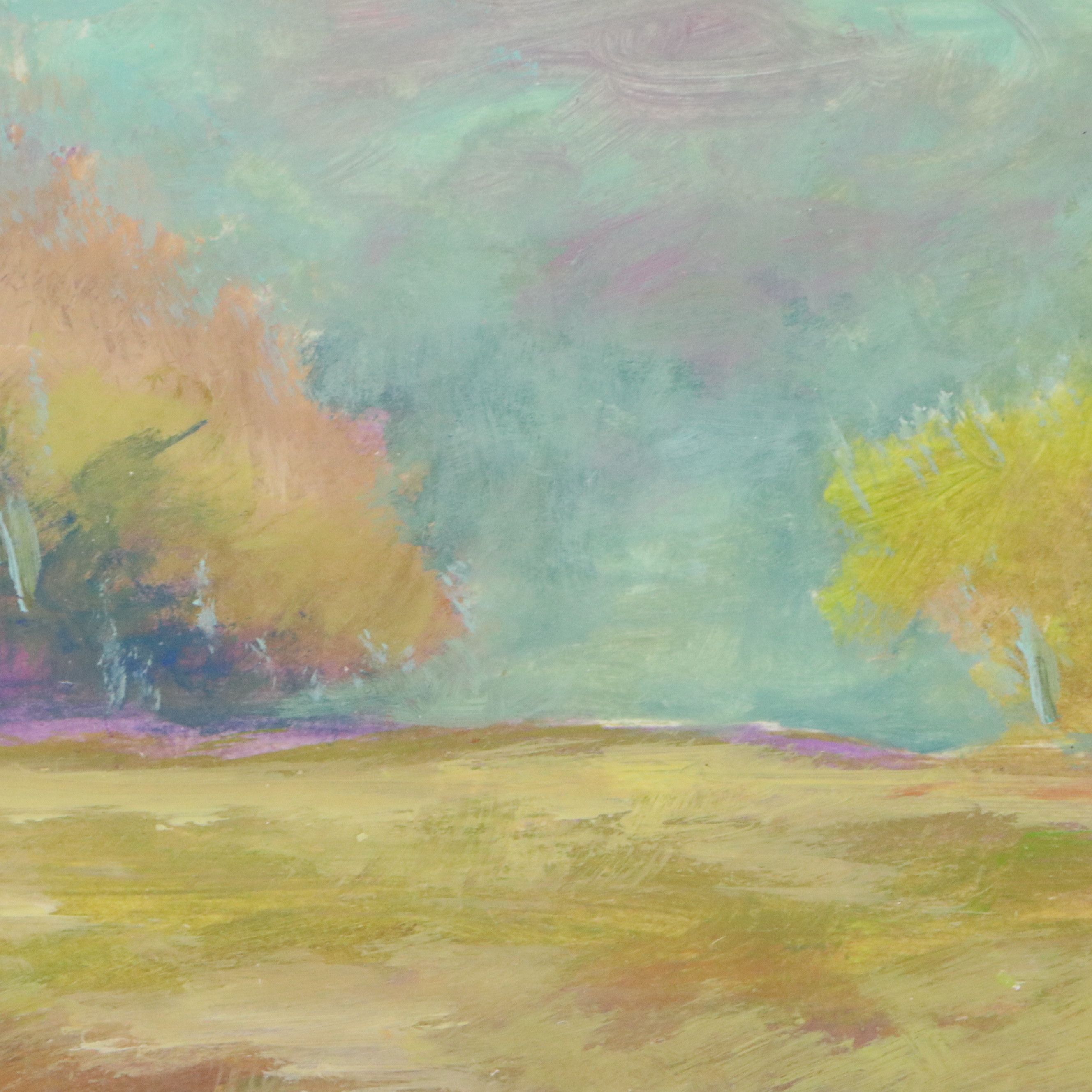 Robert Riddle Baker Acrylic Painting "Spring Sun," 2026