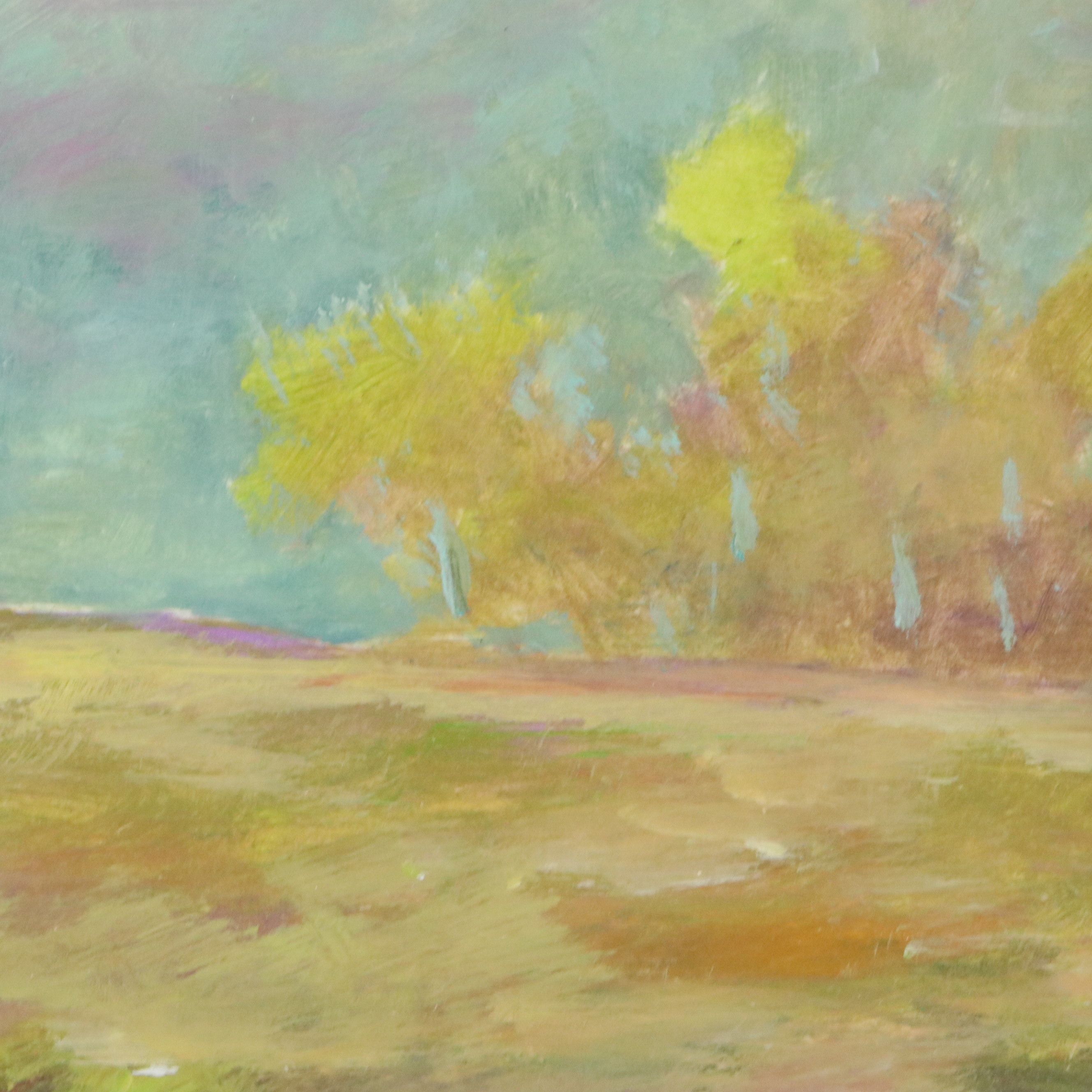 Robert Riddle Baker Acrylic Painting "Spring Sun," 2026