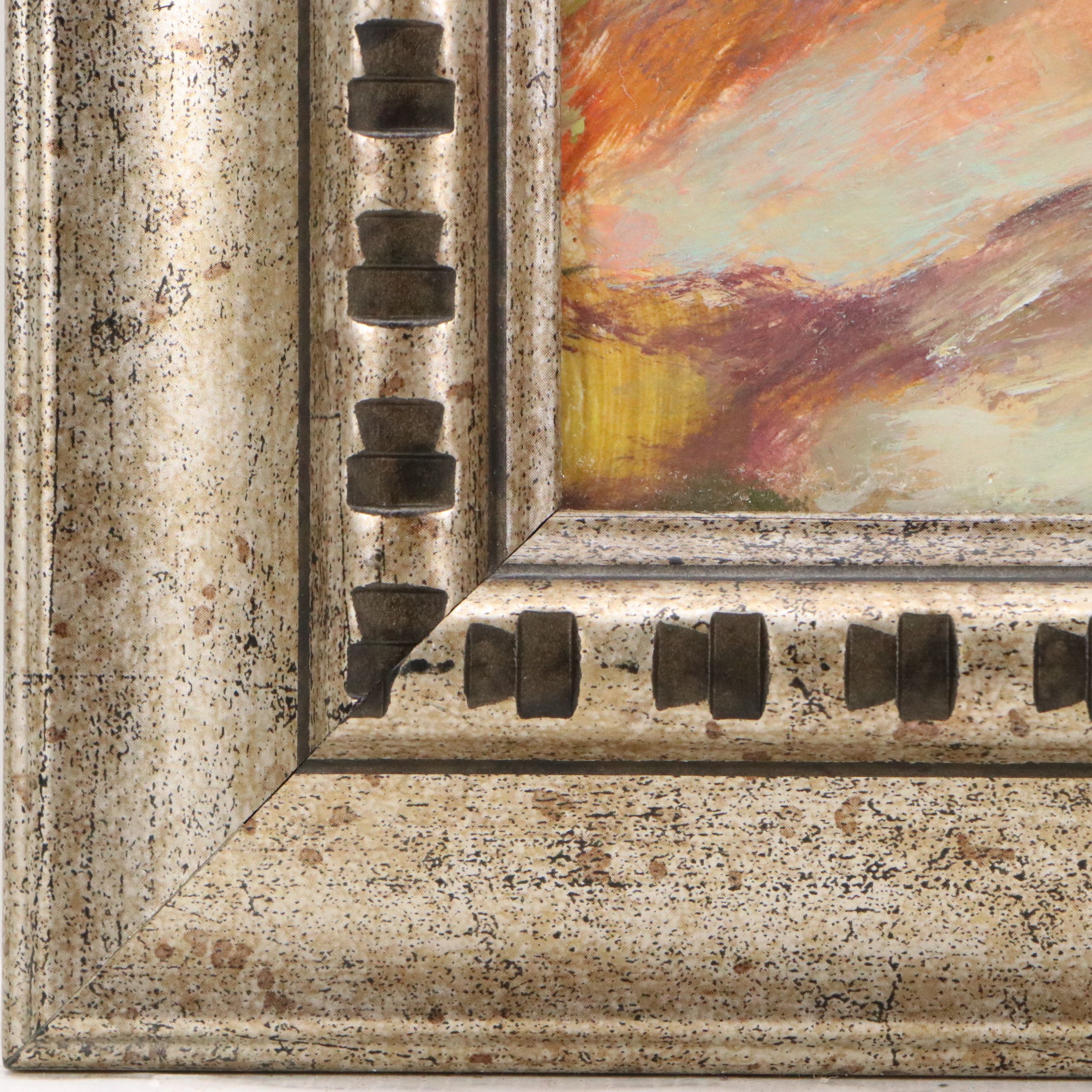 Robert Riddle Baker Acrylic Painting "Spring Sun," 2026