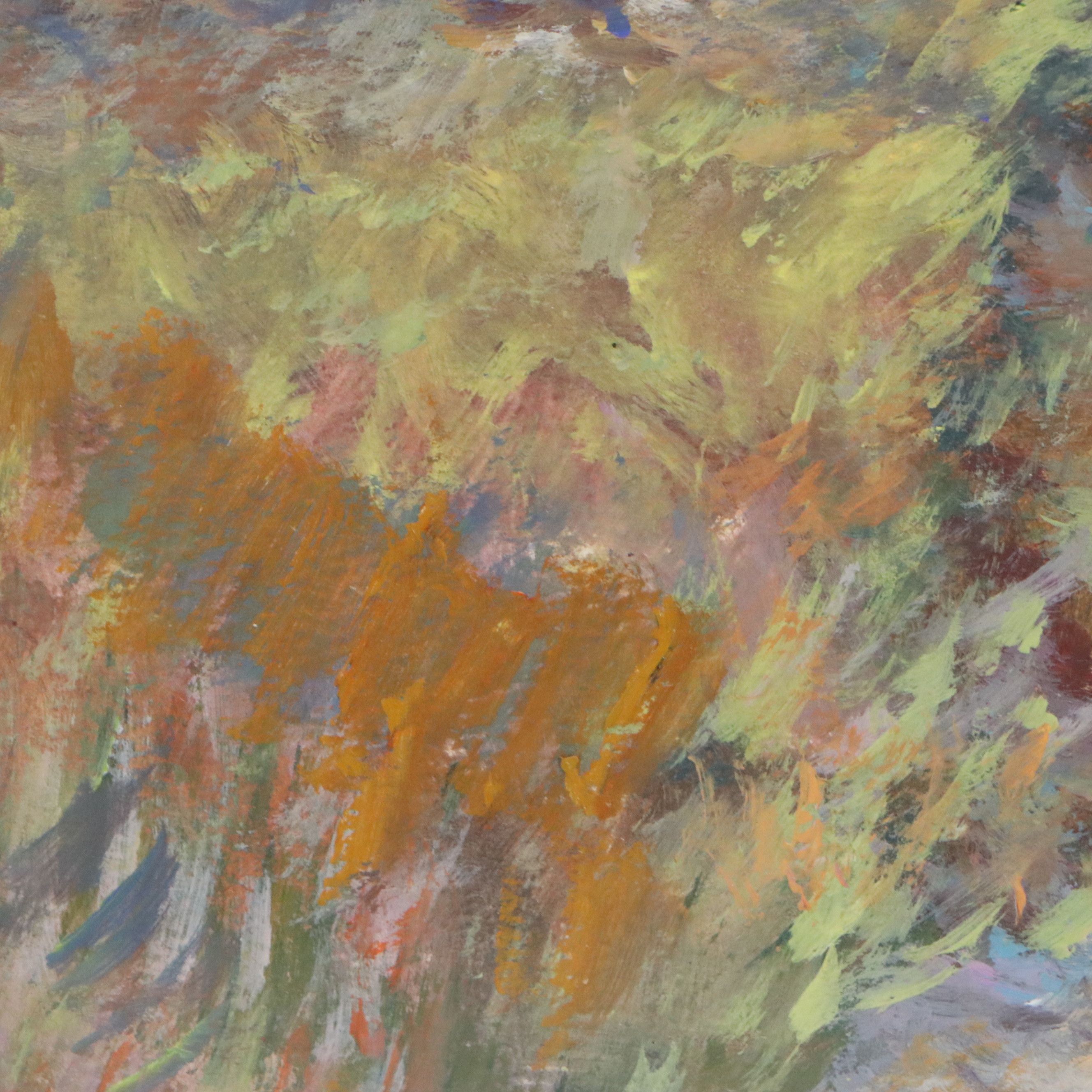 Robert Riddle Baker Acrylic Painting "Rocky Road," 2025