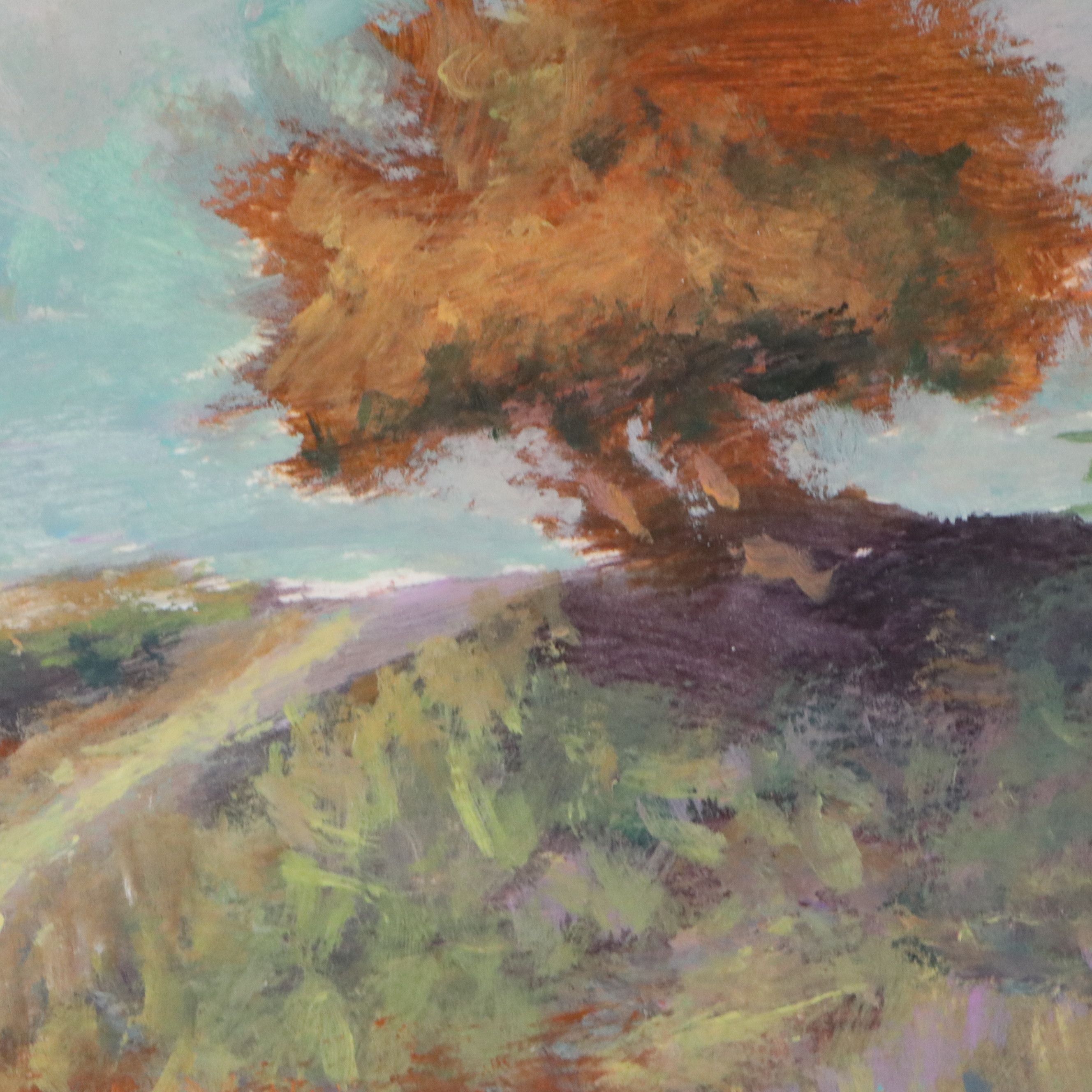 Robert Riddle Baker Acrylic Painting "Rocky Road," 2025