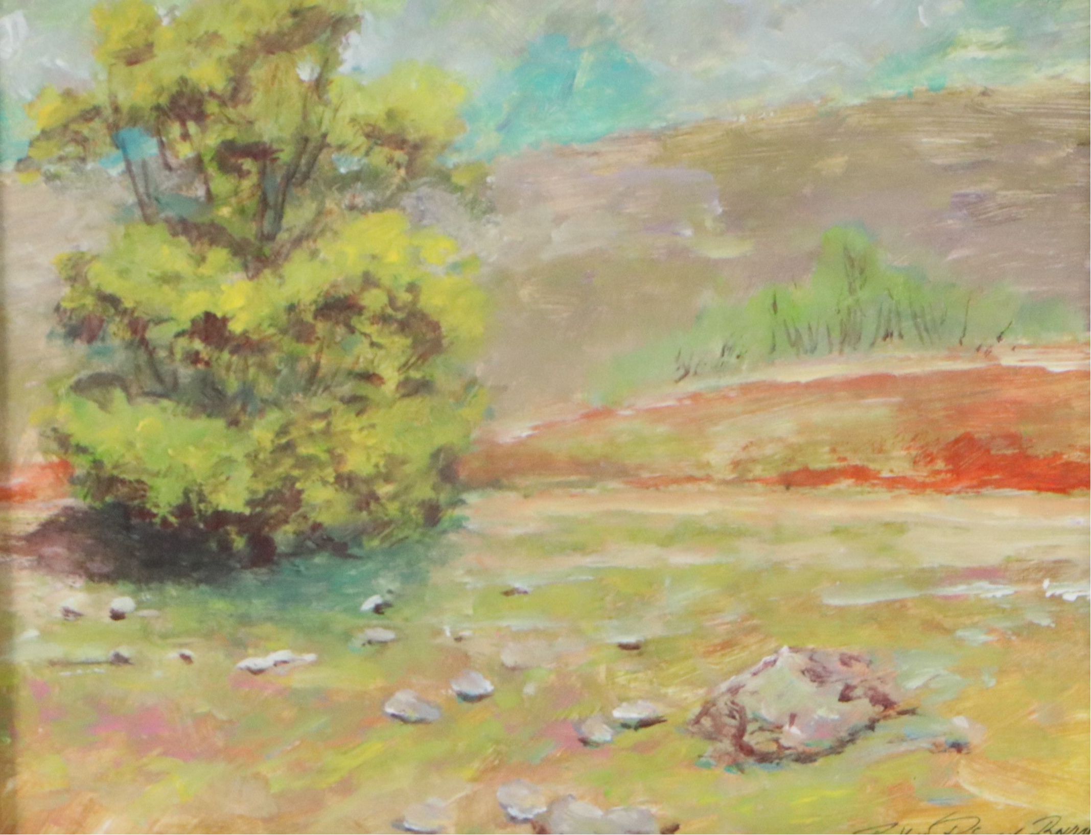 Robert Riddle Baker Acrylic Painting "Sunlight Bath," 2026