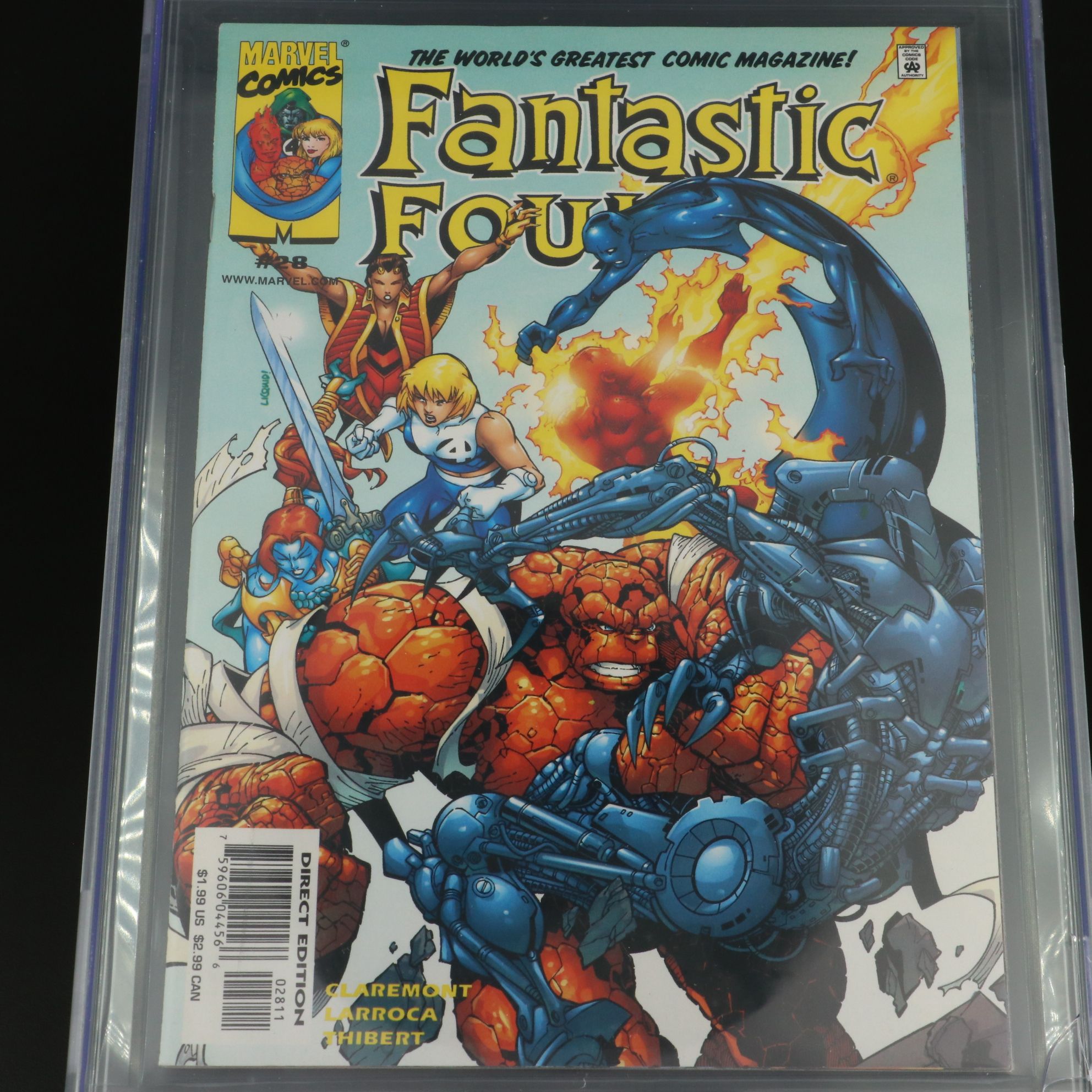 Fantastic Four Volume #3 Issue #28 Modern Age Comic Book Graded CGC 9.6