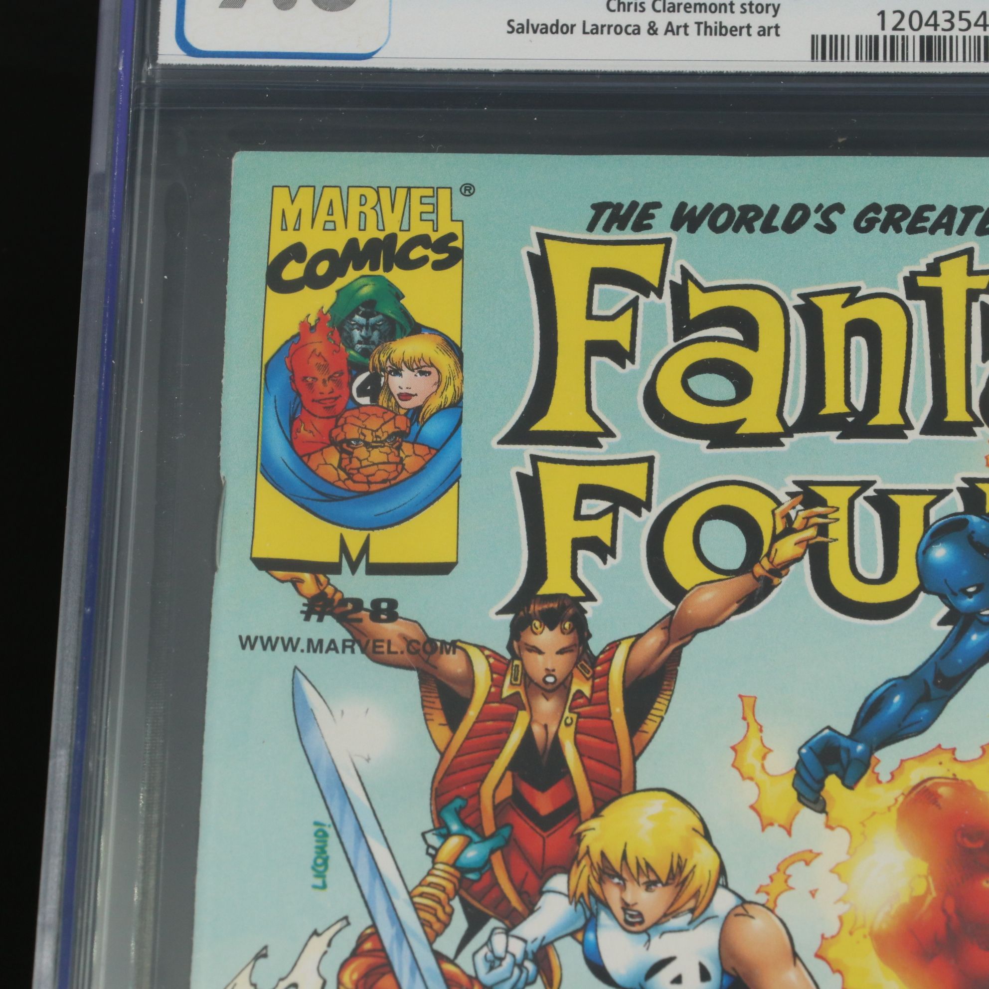 Fantastic Four Volume #3 Issue #28 Modern Age Comic Book Graded CGC 9.6