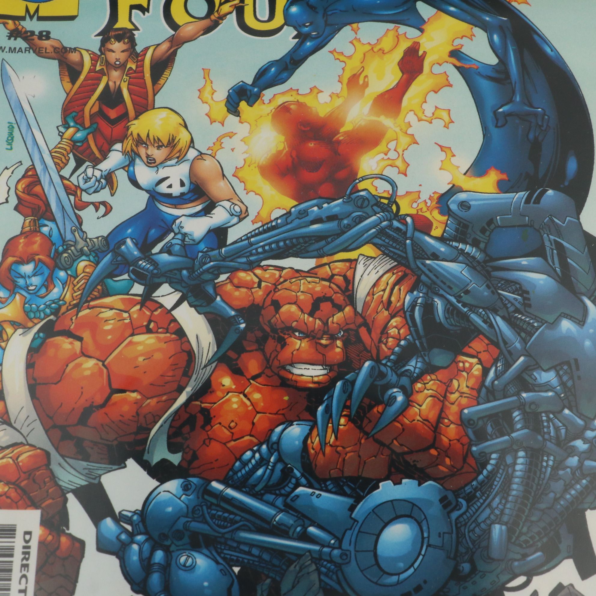 Fantastic Four Volume #3 Issue #28 Modern Age Comic Book Graded CGC 9.6