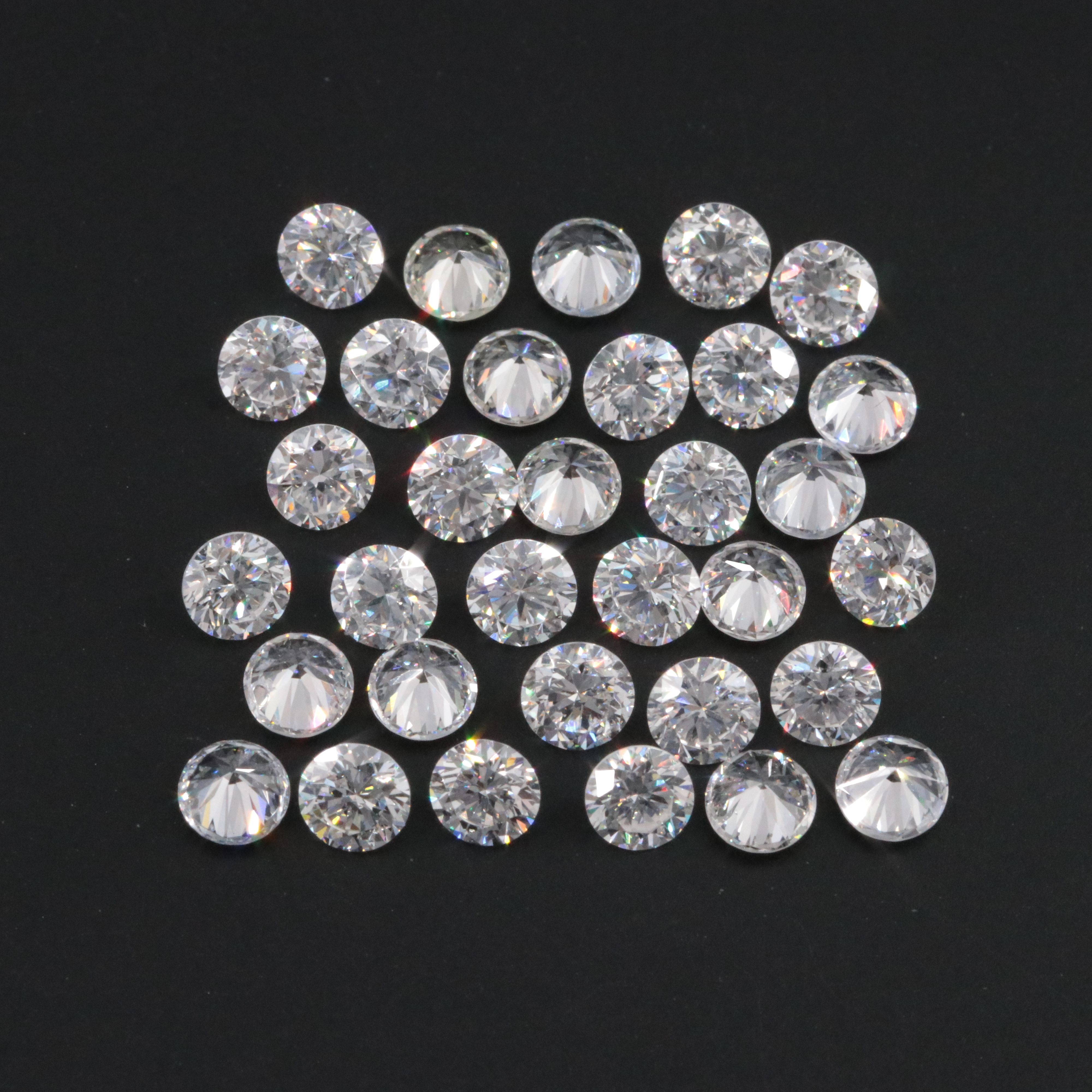 Loose 5.21 CTW Lab Grown Diamonds