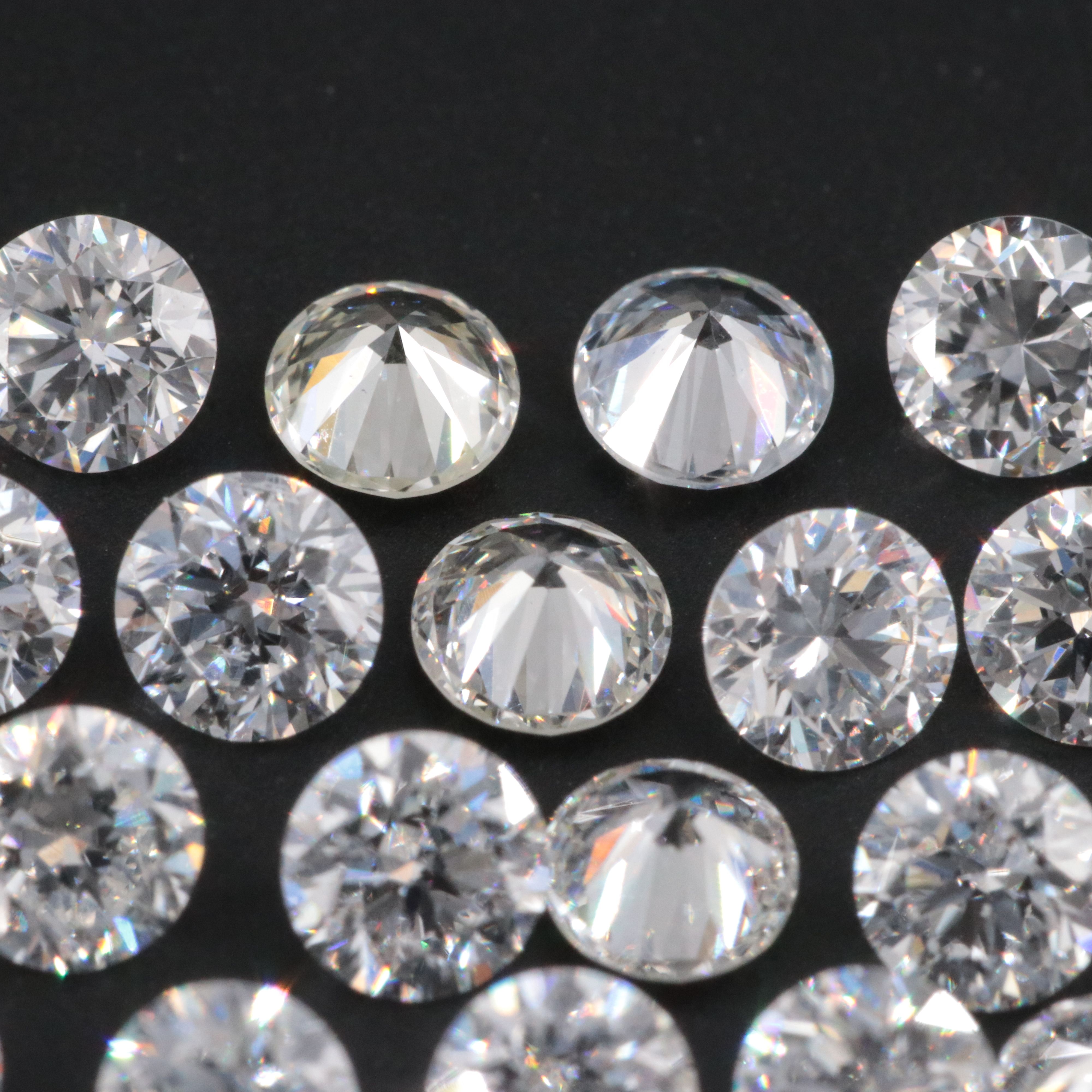 Loose 5.21 CTW Lab Grown Diamonds
