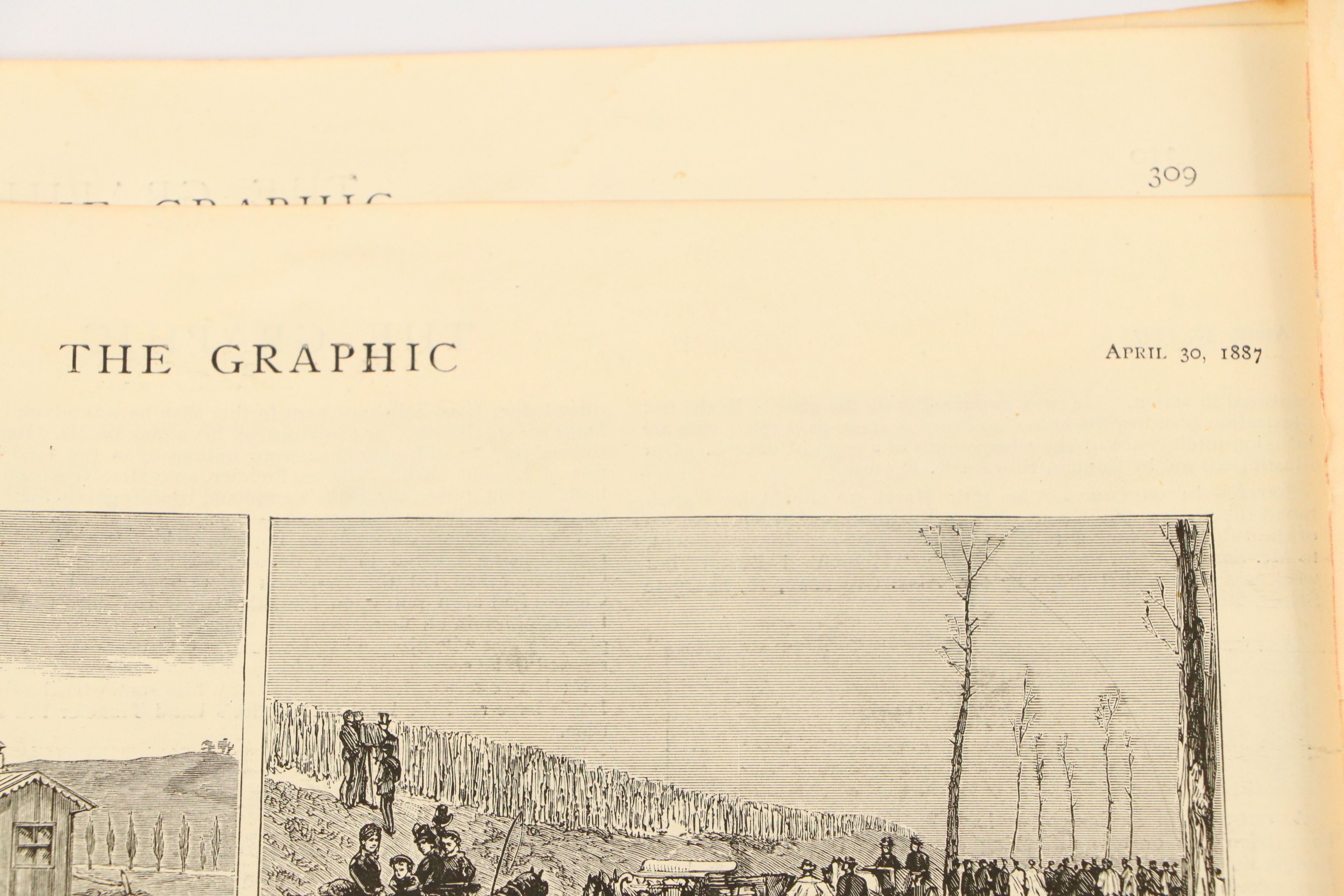 1800s "Harper's Weekly," "Puck" Pages with More Antique and Vintage Ephemera