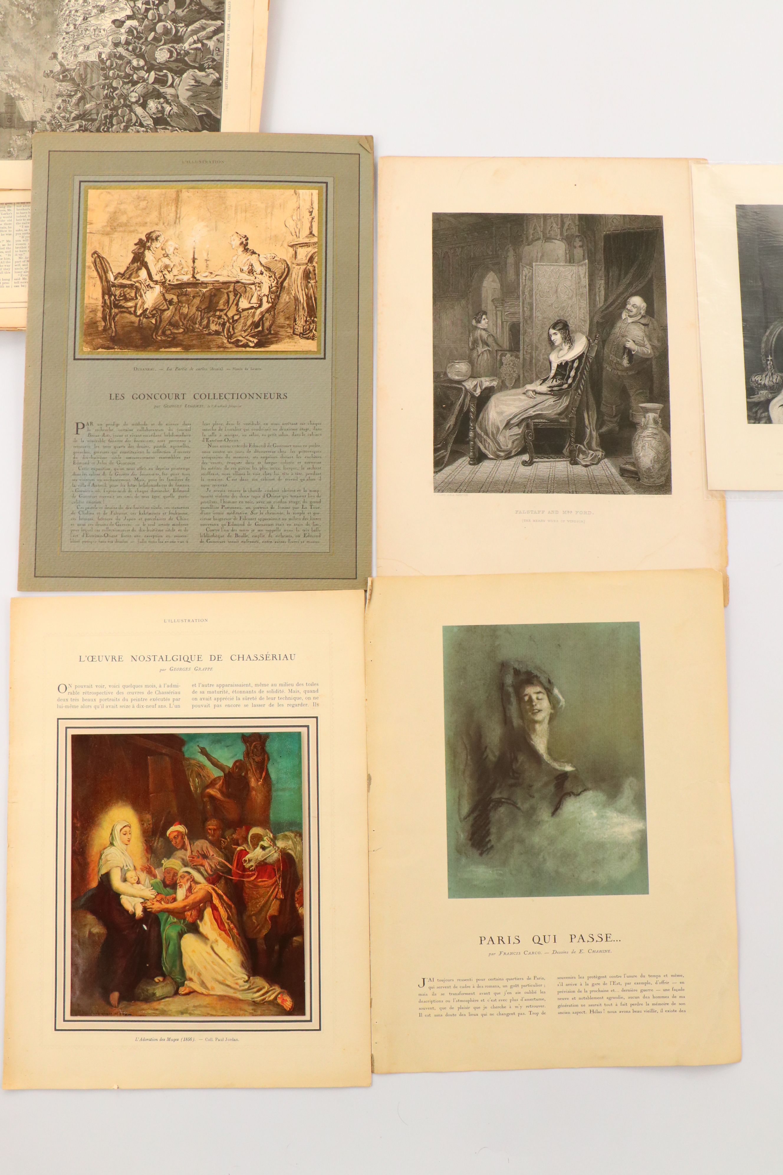 1800s "Harper's Weekly," "Puck" Pages with More Antique and Vintage Ephemera