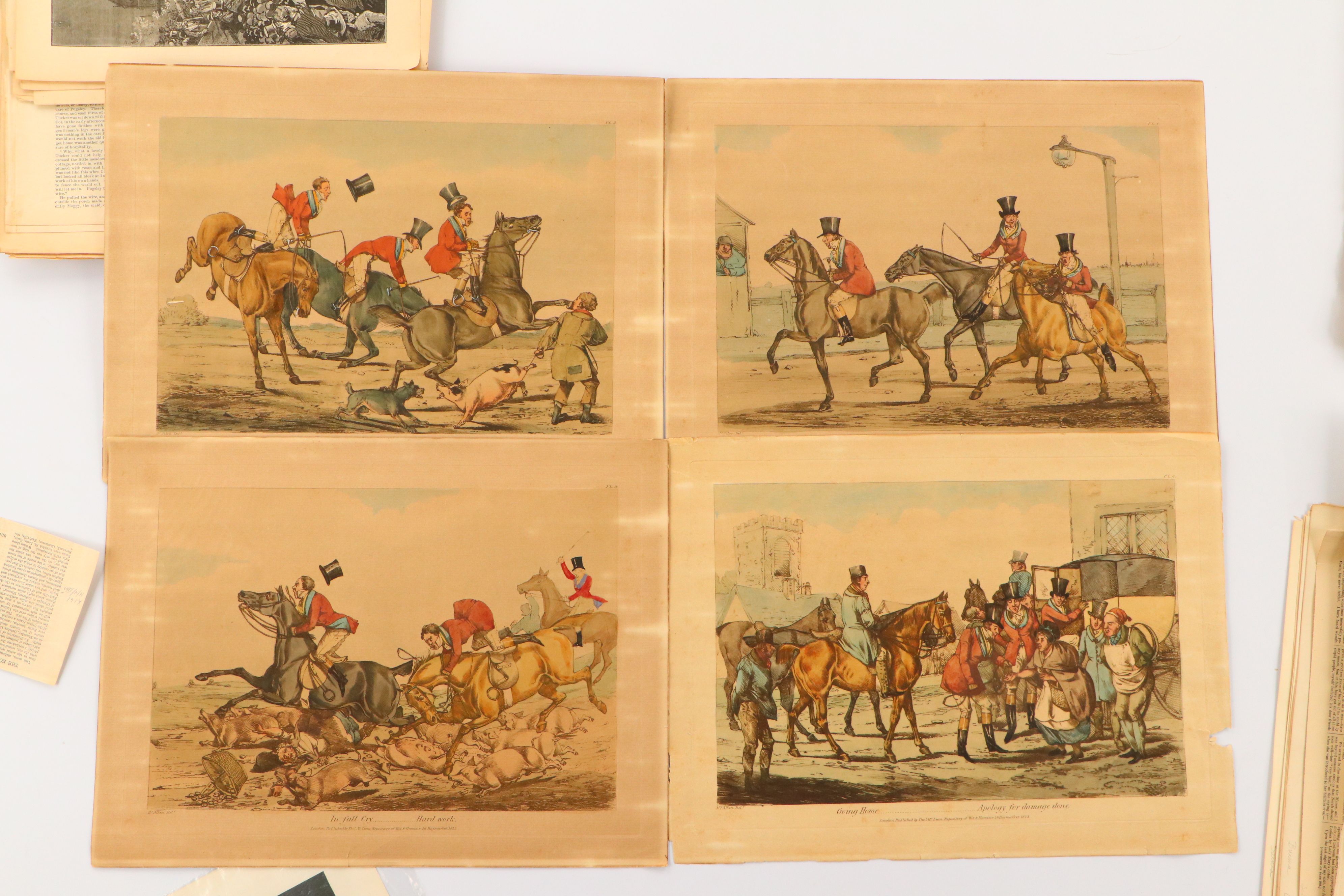 1800s "Harper's Weekly," "Puck" Pages with More Antique and Vintage Ephemera