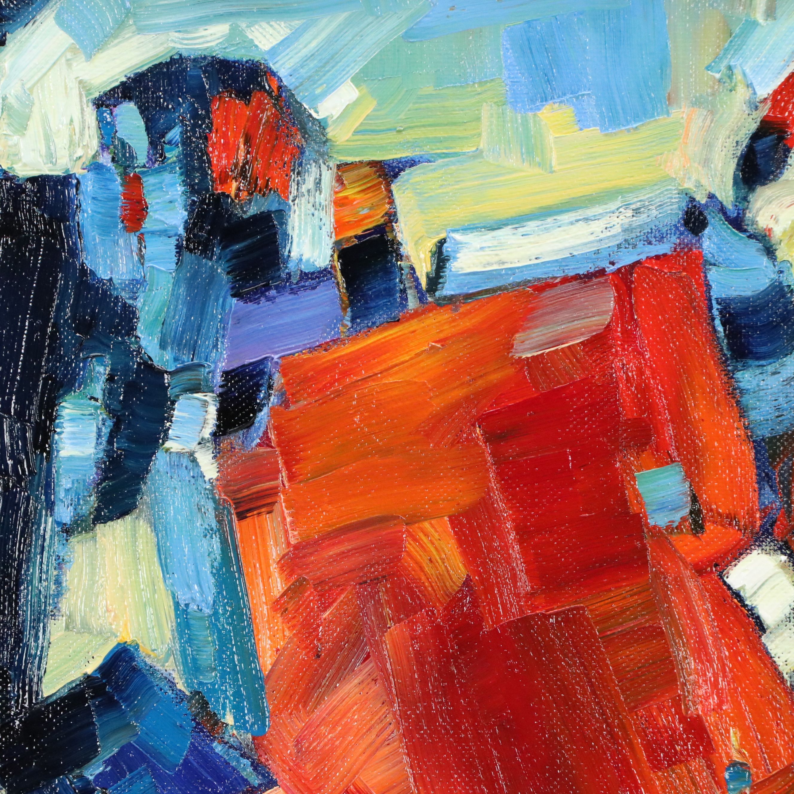 Serguei Novitchkov Oil Painting "Sunday Shift," 2025